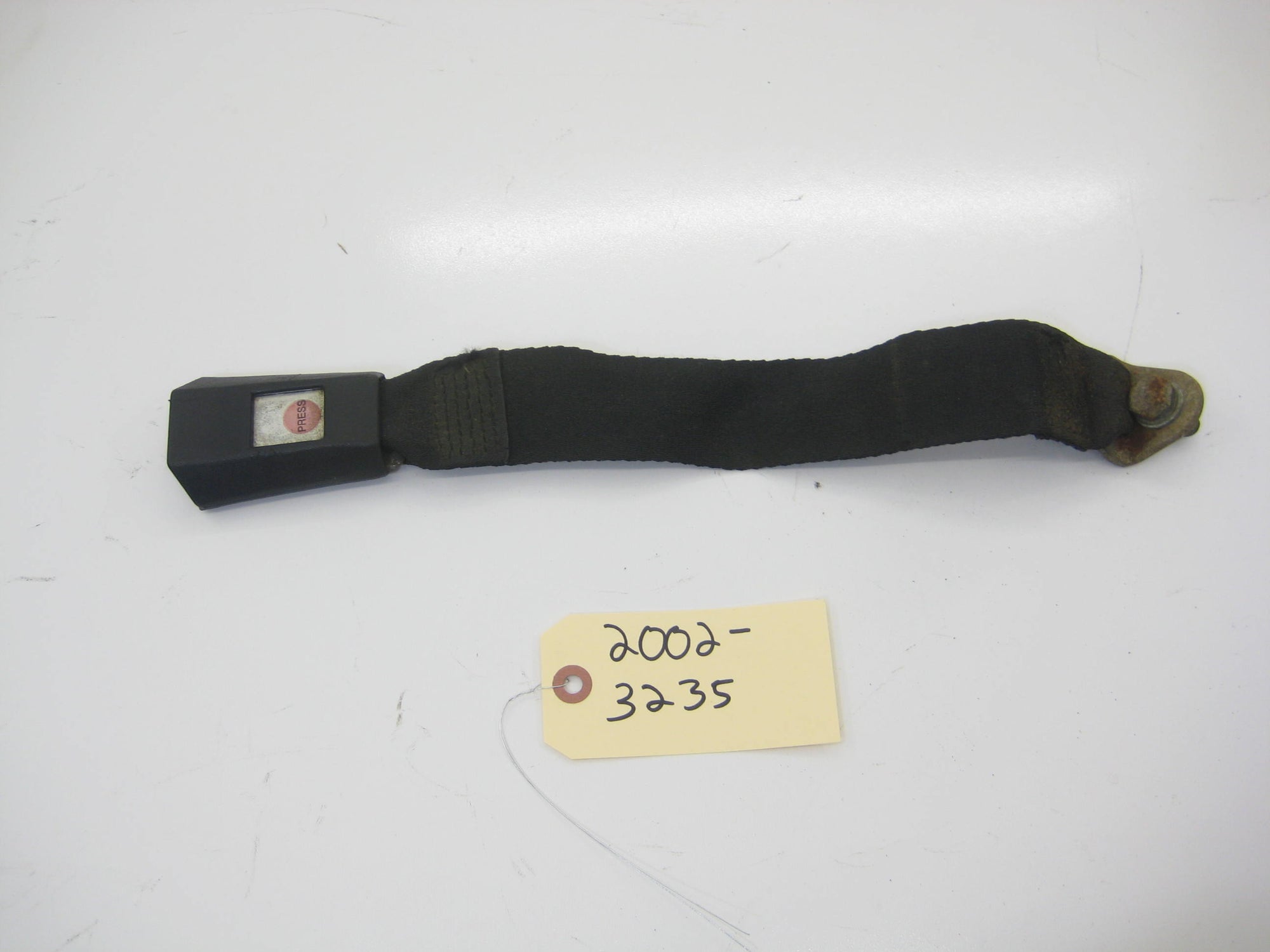 Rear Seat Belt Receptacle