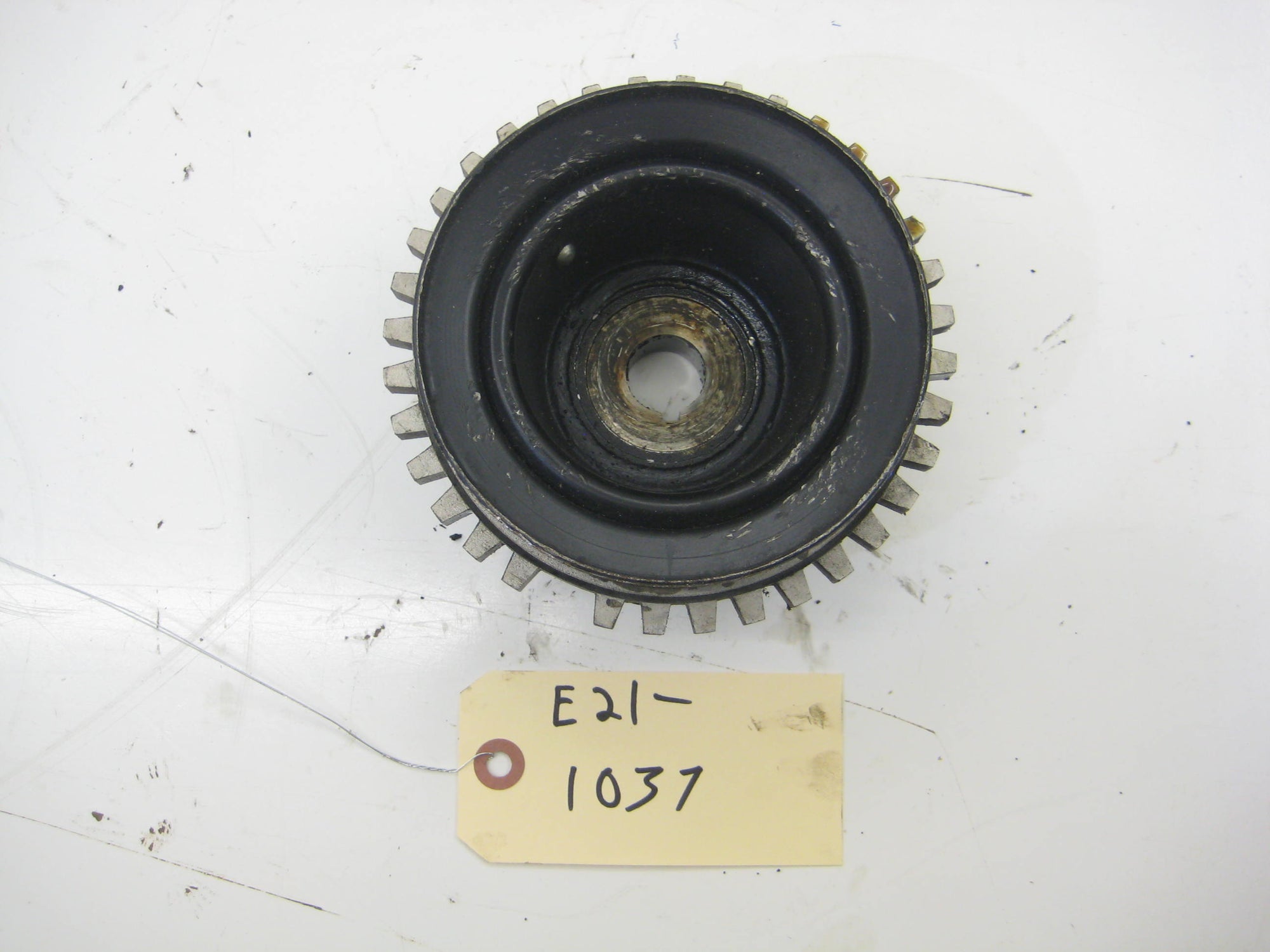 M10 Single Row Crank Pulley With Toothed Wheel