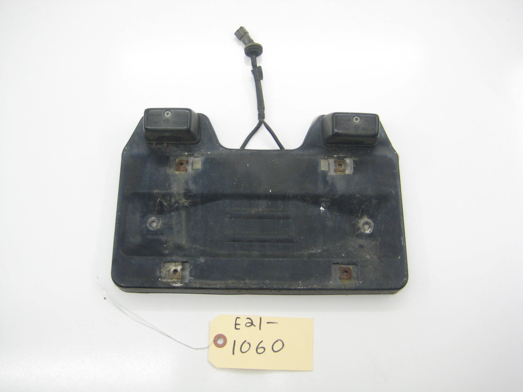License Plate Bracket And Lights