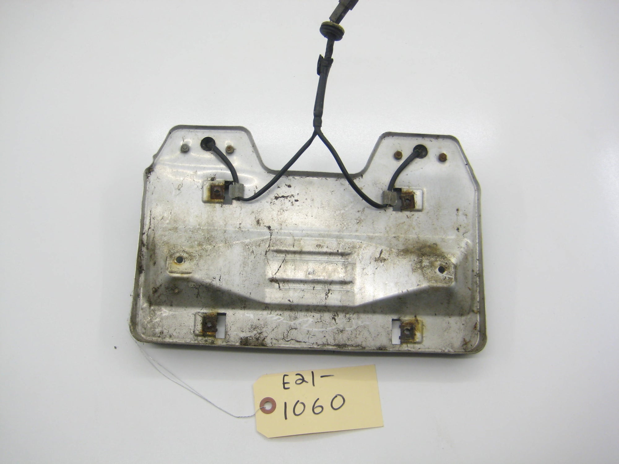 License Plate Bracket And Lights