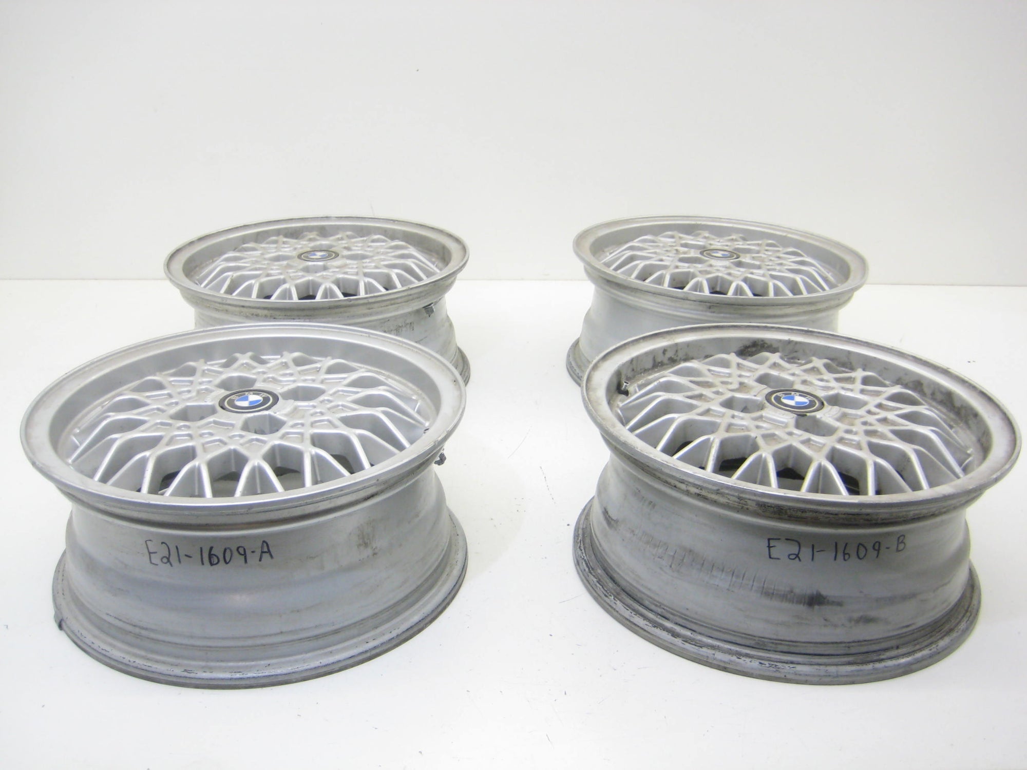 BBS RA375 15x6 ET35 4X100 VW Mesh Wheels (SET OF 4)