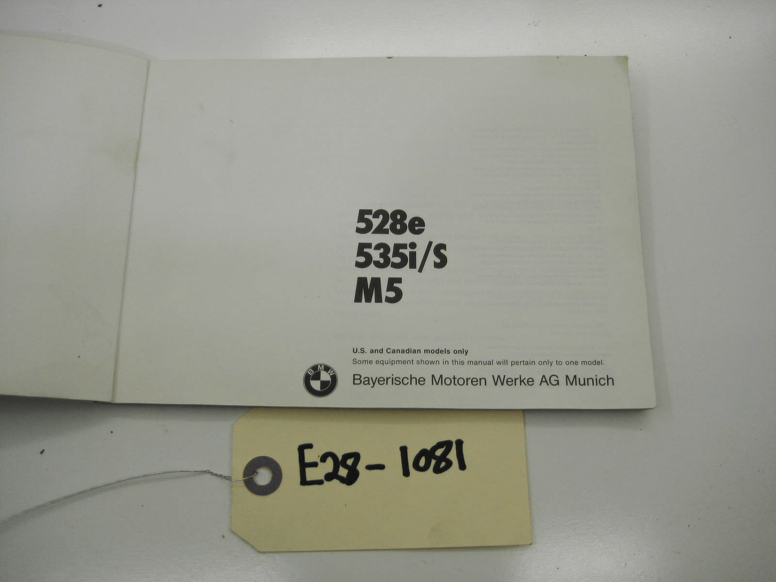528E Owners Manual