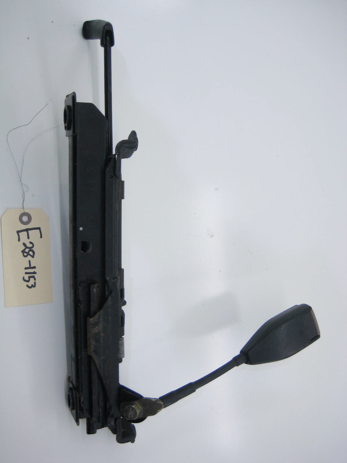 Drivers Comfort Seat Slider With Seat Belt Receptacle