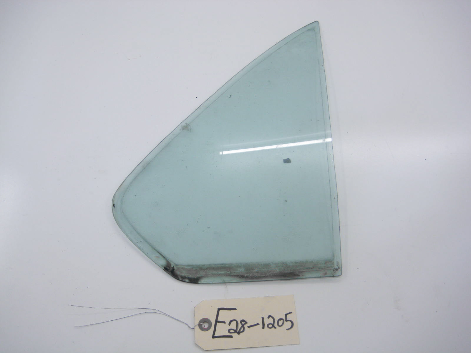 Passenger Right Rear Quarter Window