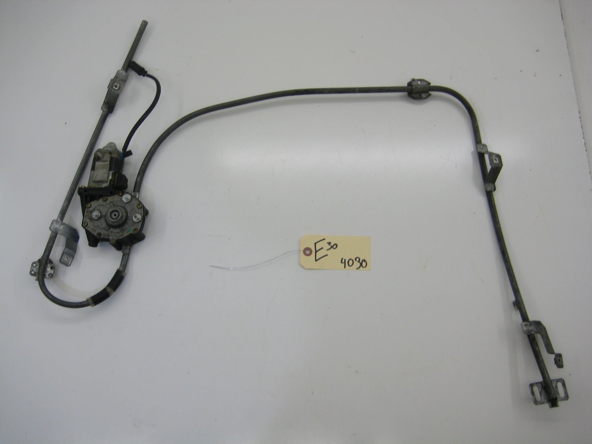 Left Drivers Side Coupe Window Regulator And Motor (Early)