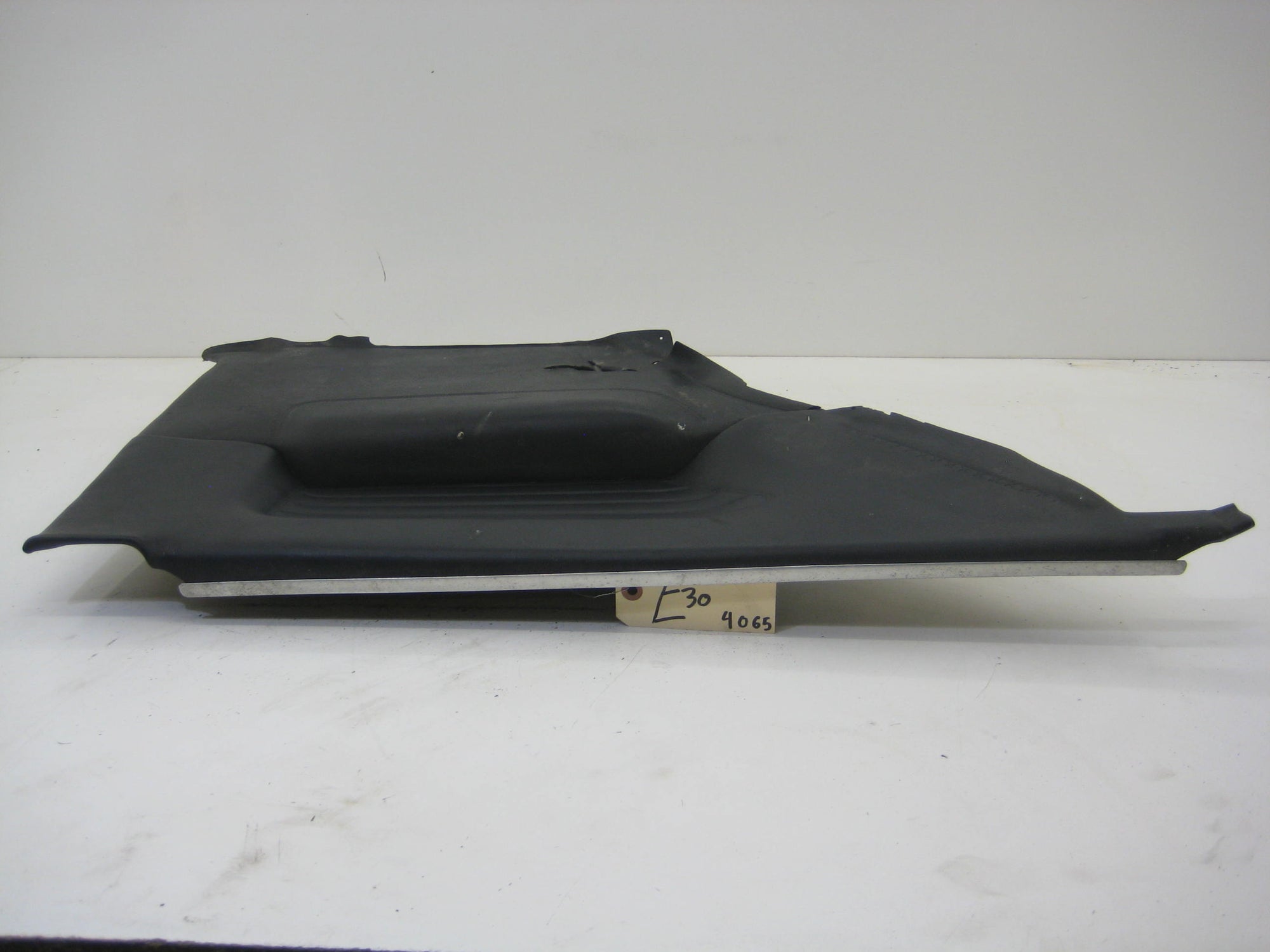 Left Drivers Coupe Rear Black Door Card Panel