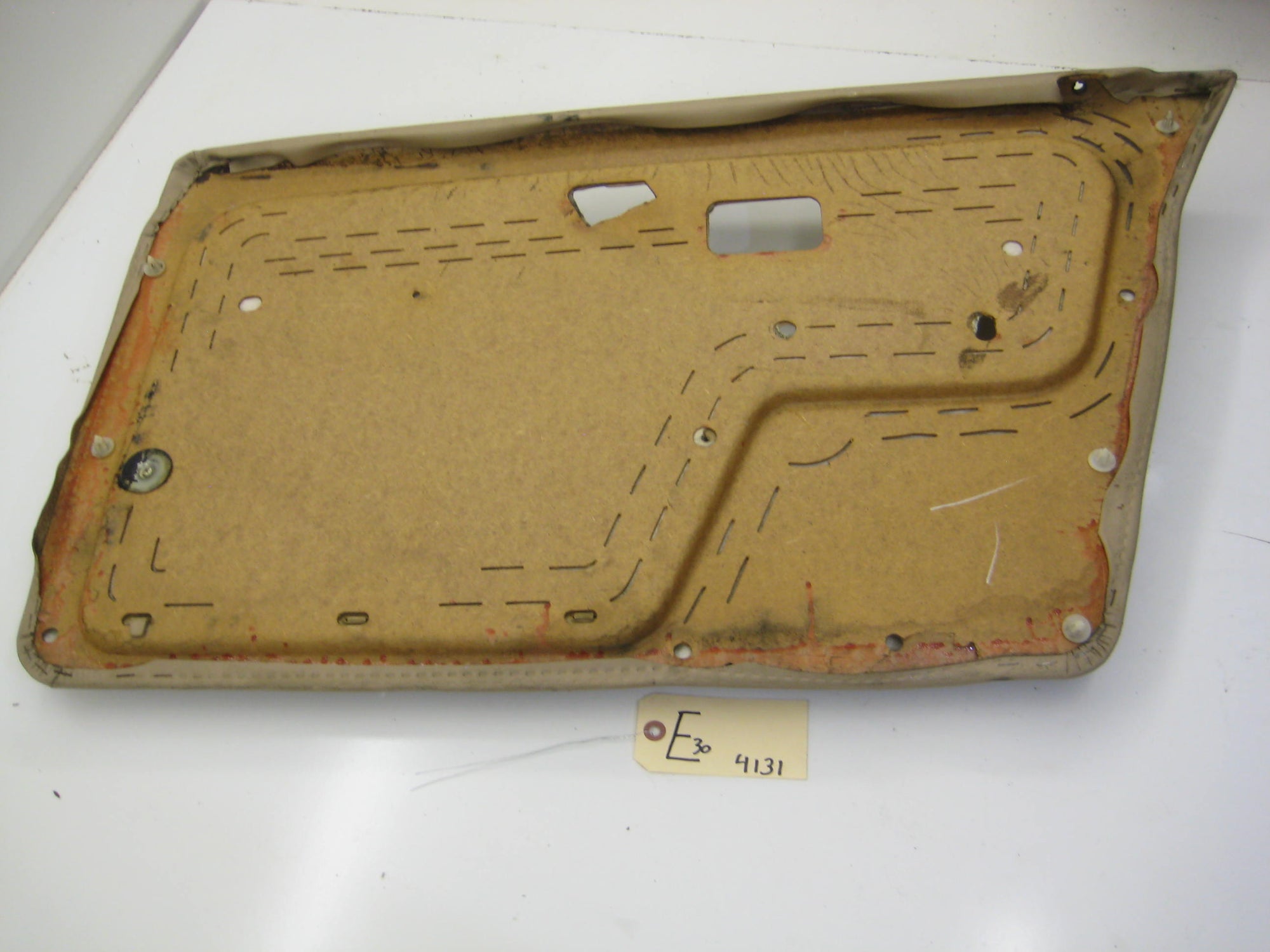 Right Passenger Sedan Tan Rear Door Card