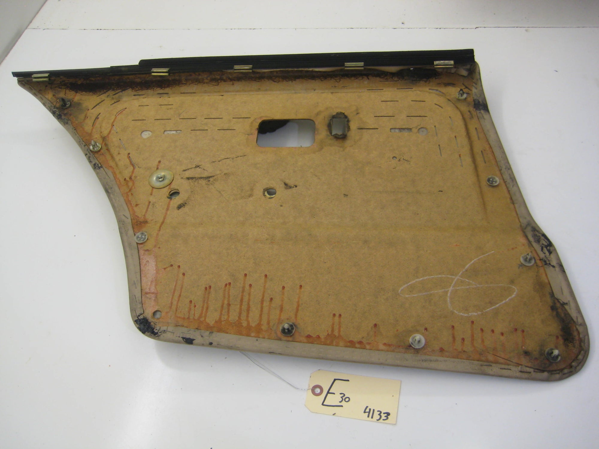 Right Passenger Sedan Tan Rear Door Card