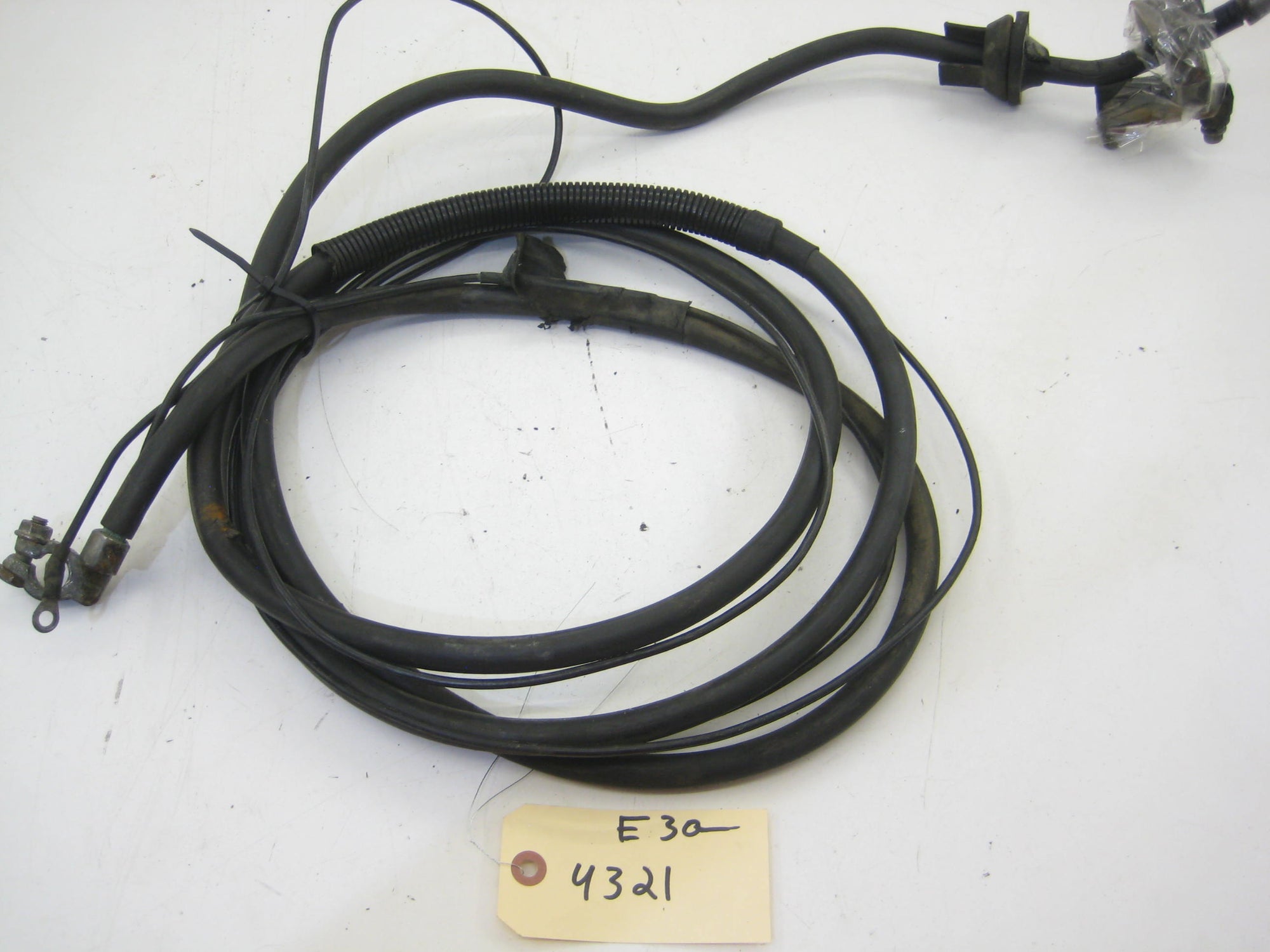 Battery Cable To Trunk With Mount