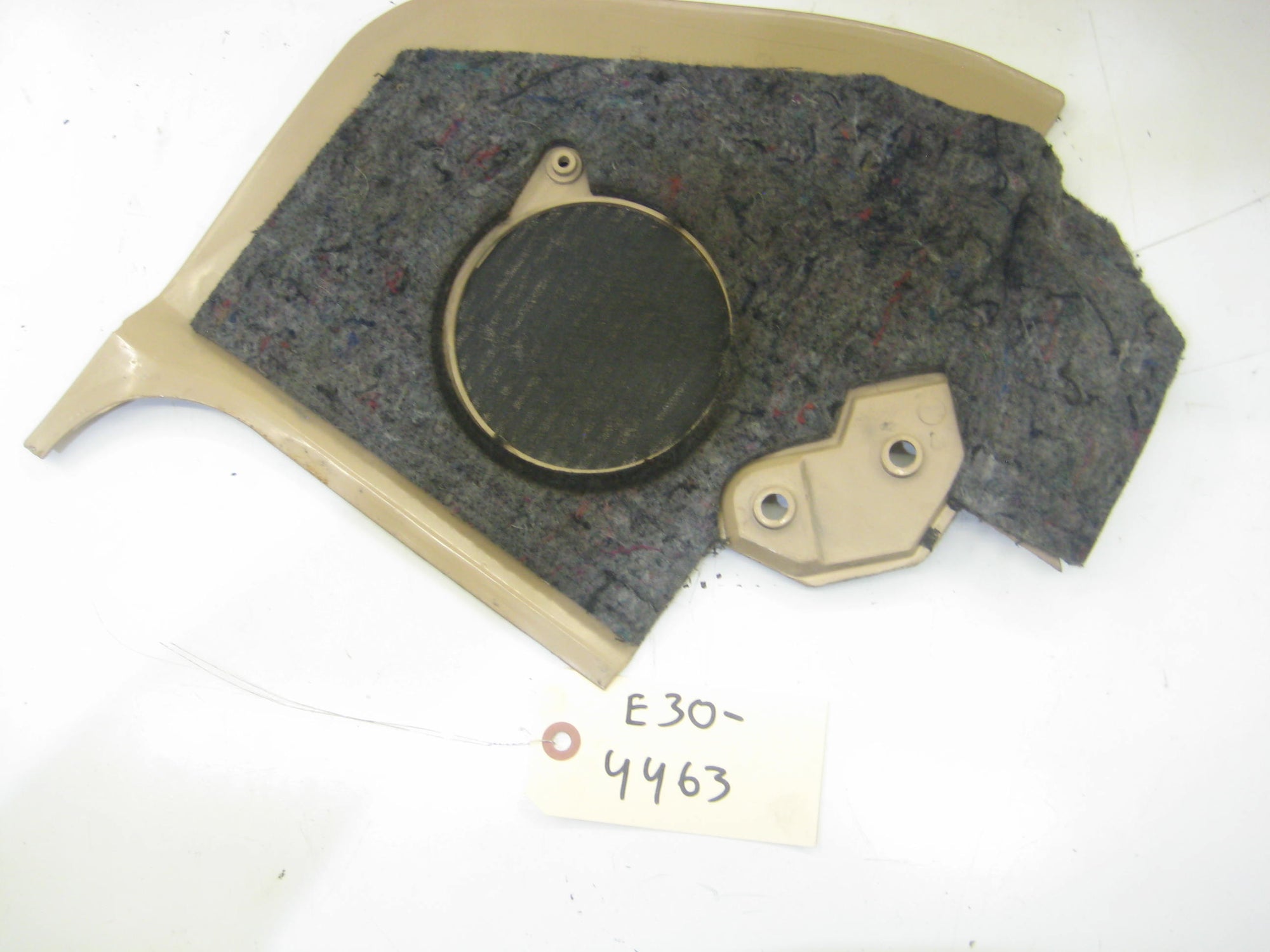 Left Drivers Side Tan Kick Speaker Cover