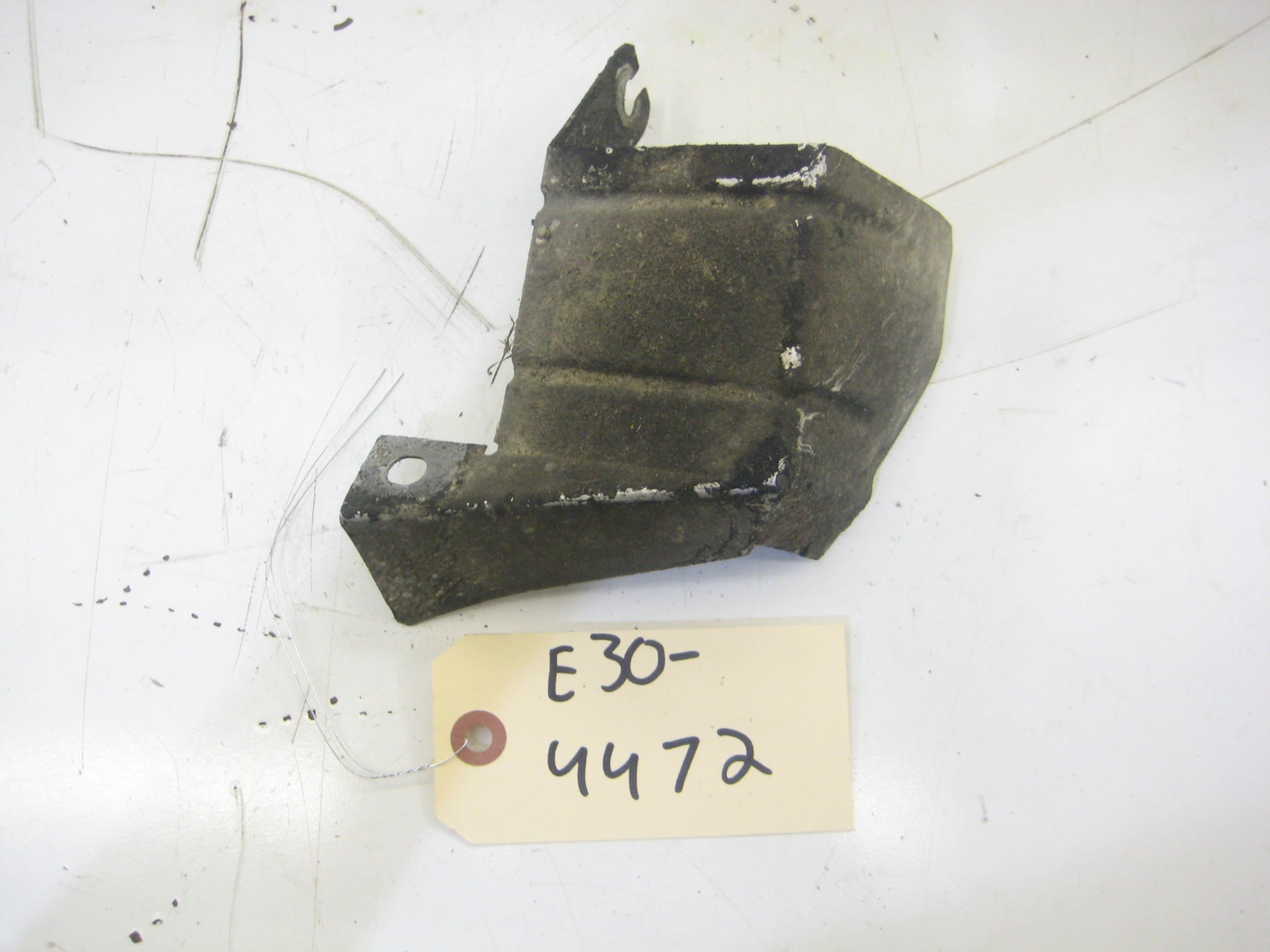 Right Control Arm Bushing Heat Shield