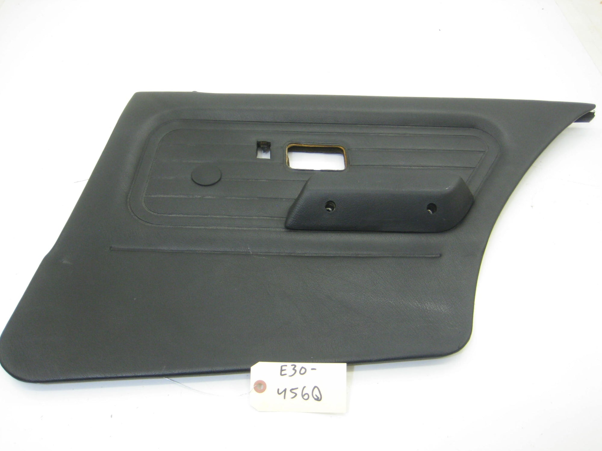 Rear Sedan Right Passenger Black Door Card Panel