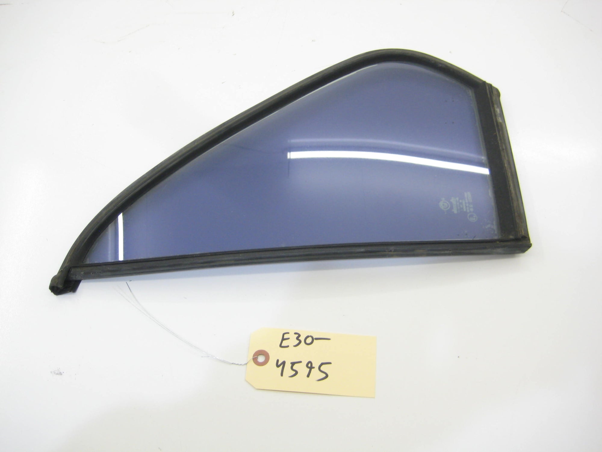 Left Driver Sedan Rear Corner WIndow