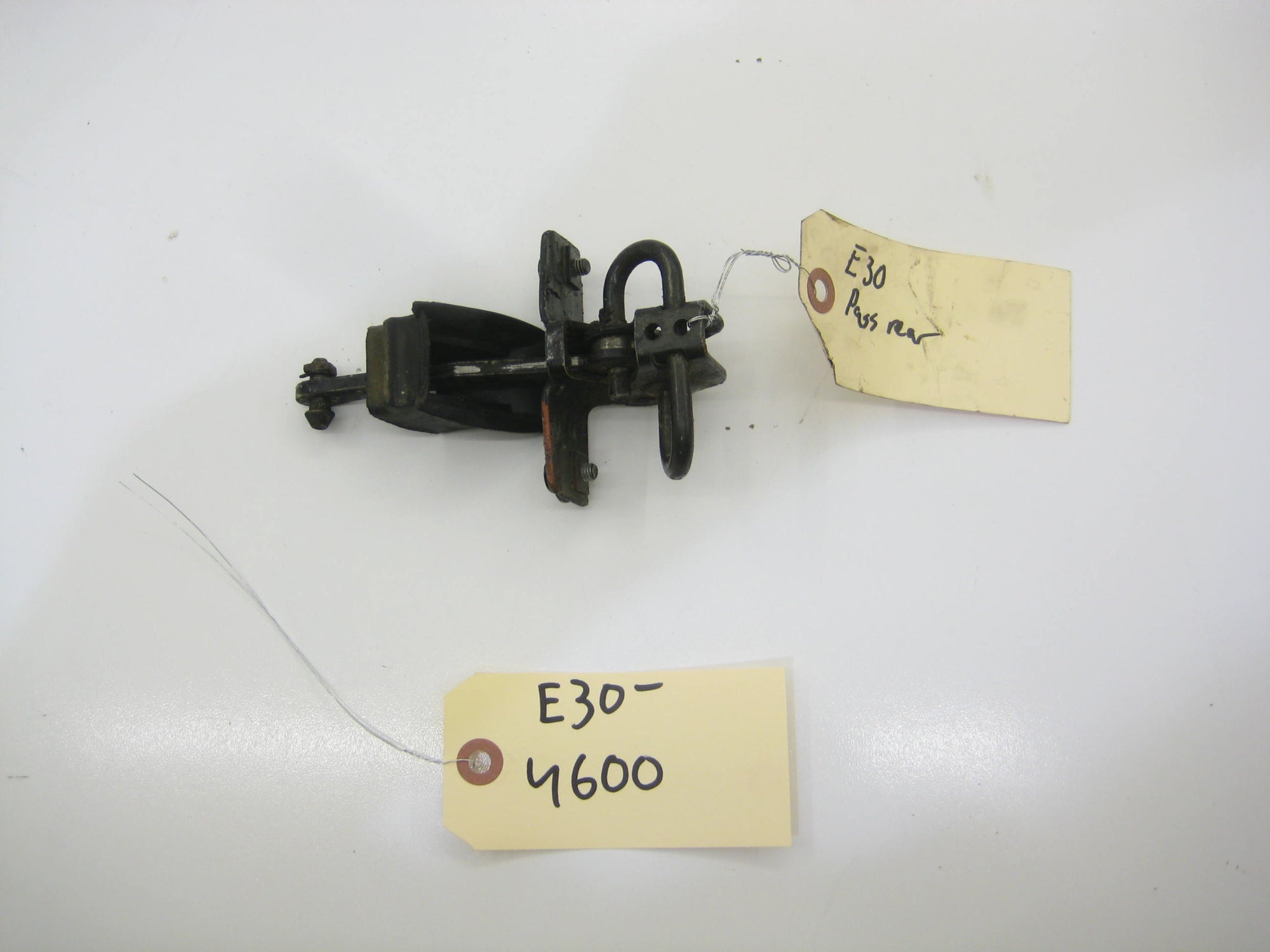 Sedan Passenger Rear Door Brake Check