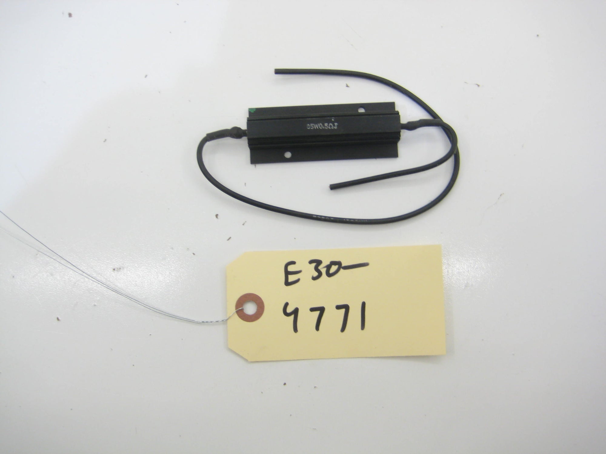 Aux Fan Low Speed Resistor