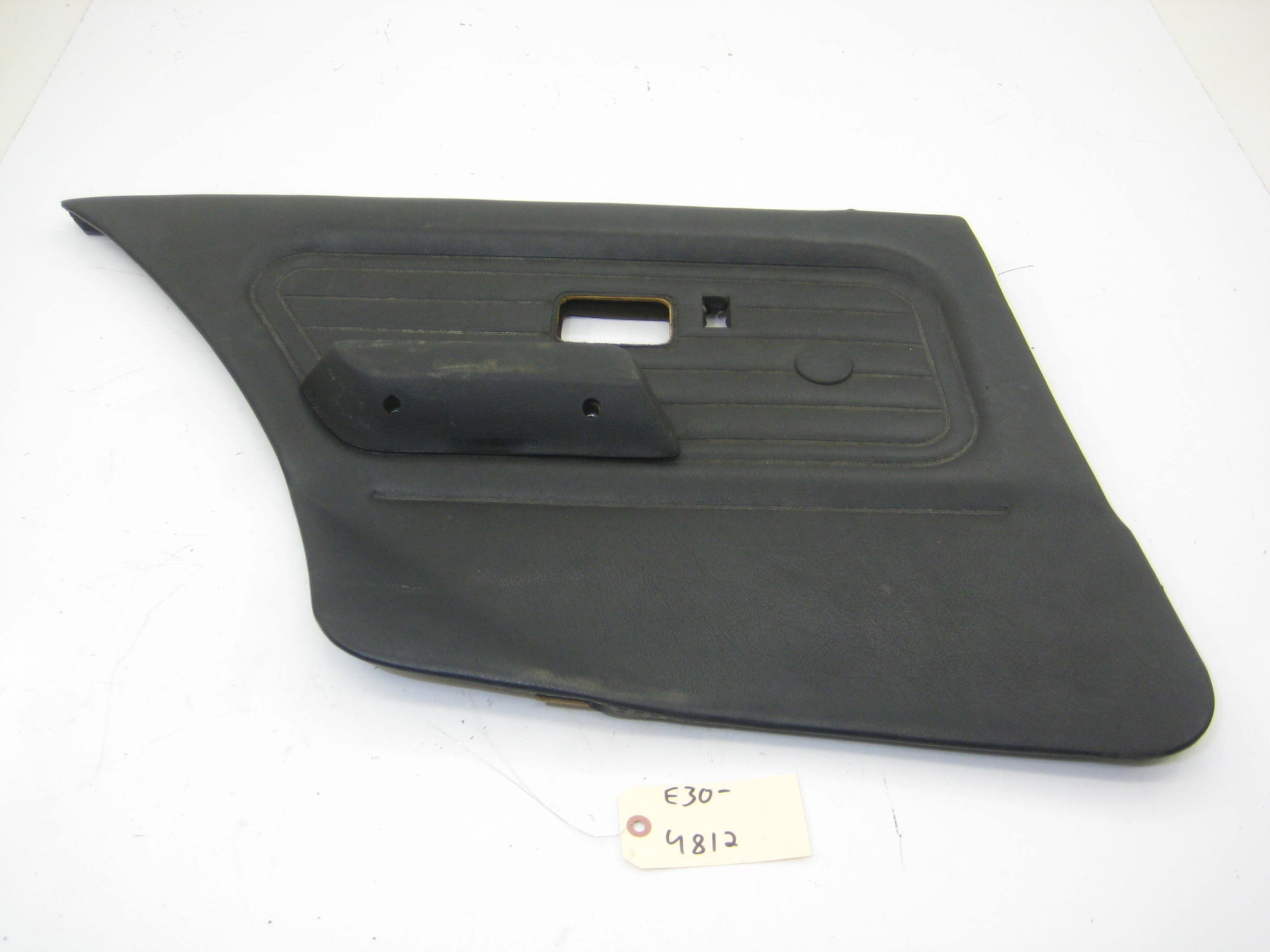 Drivers Left Rear Sedan Black Door Card Panel