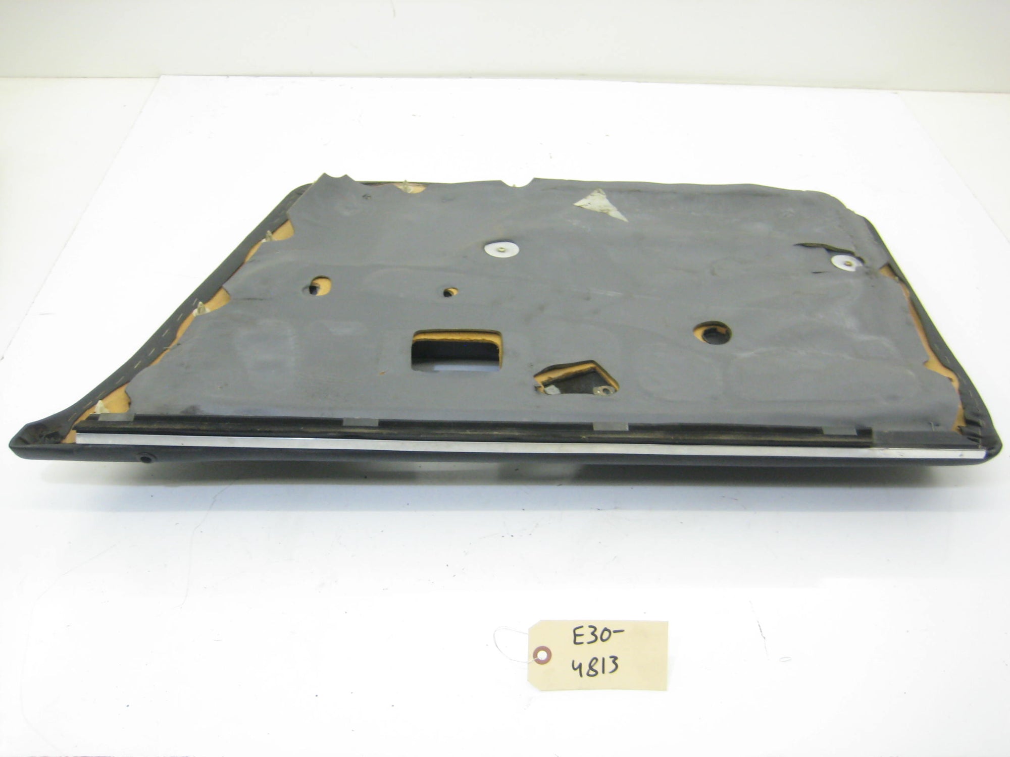 Passenger Right Rear Sedan Black Door Card Panel