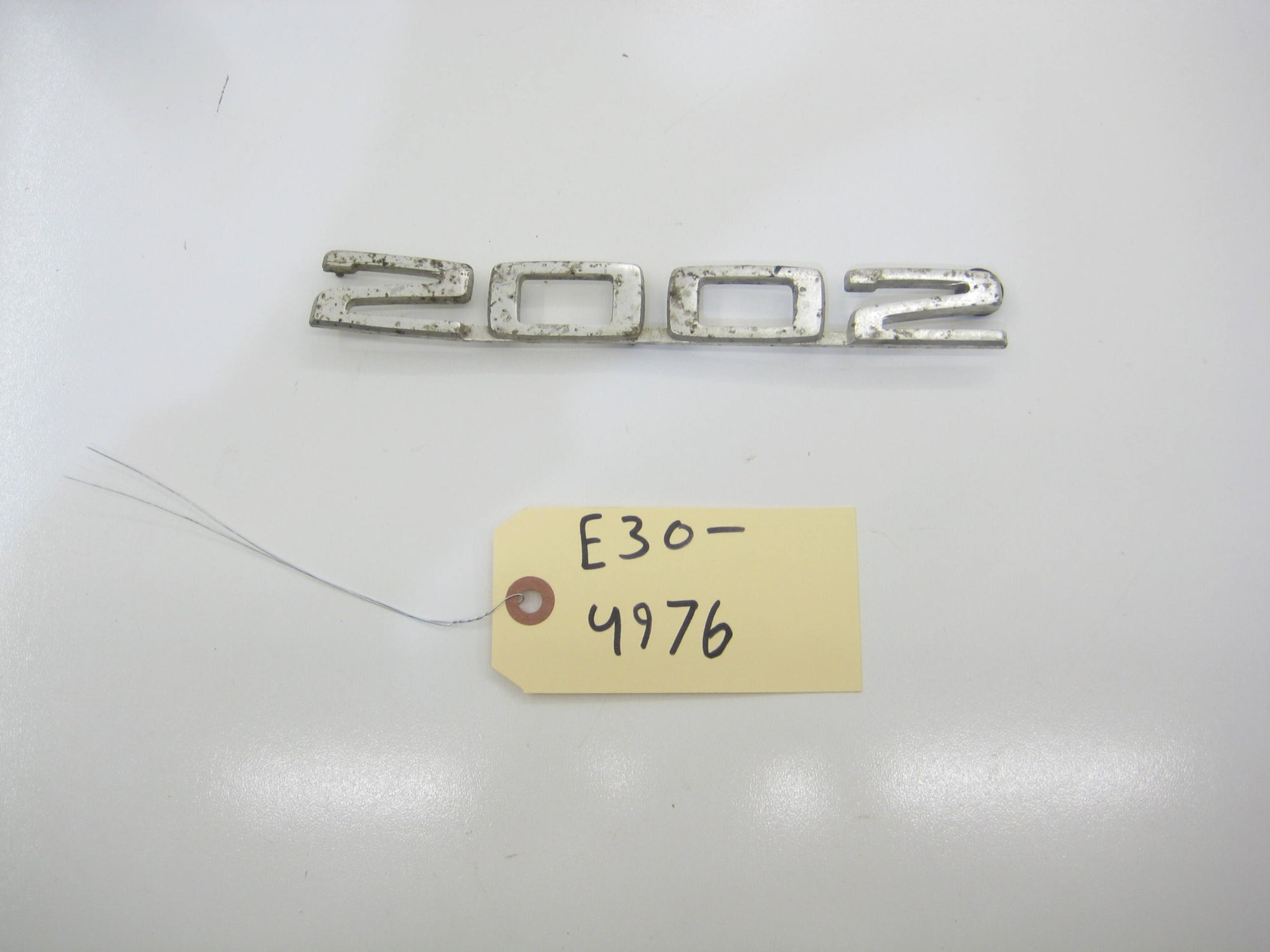 2002 Trunk Script Badge