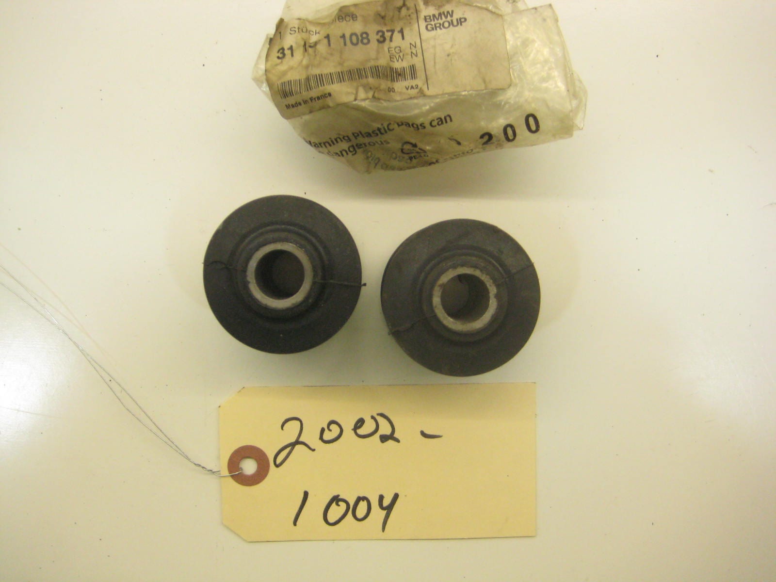 bmw 2002 2002tii e10 control arm bushings pair 31 13 1 108 371