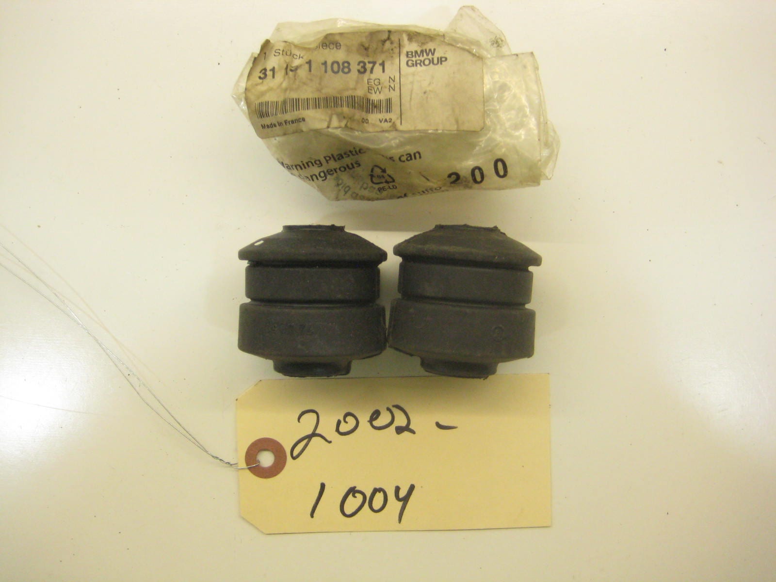 bmw 2002 2002tii e10 control arm bushings pair 31 13 1 108 371