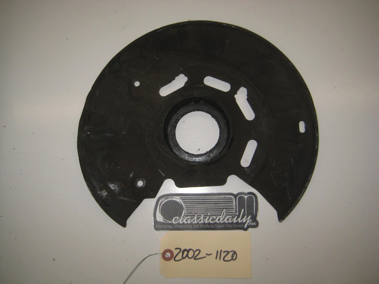 bmw 2002 2002tii e10 front backing plate dust shield