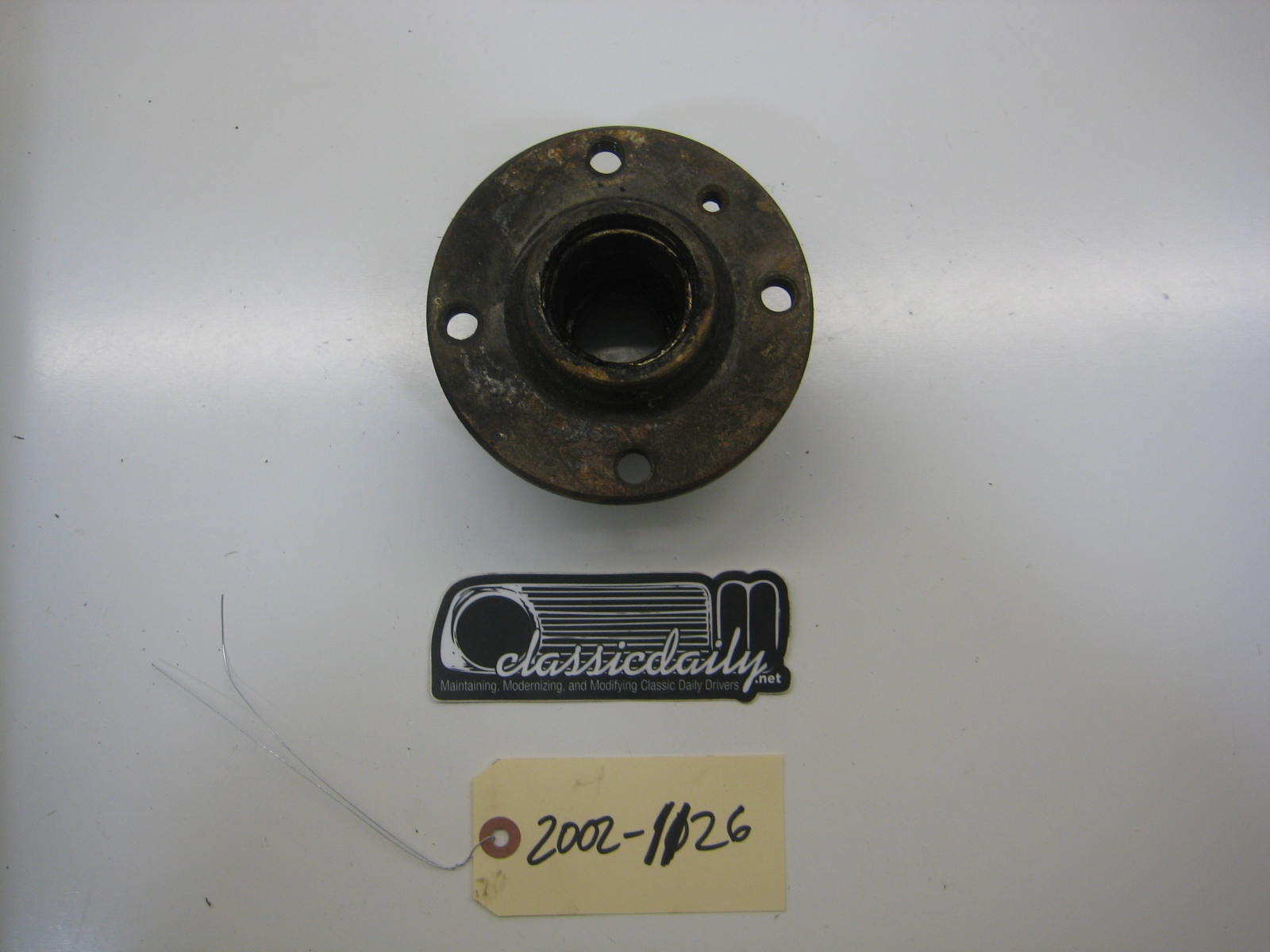 BMW 2002 E10 320 Front Wheel Hub Volvo Brake Conversion 2002 1126