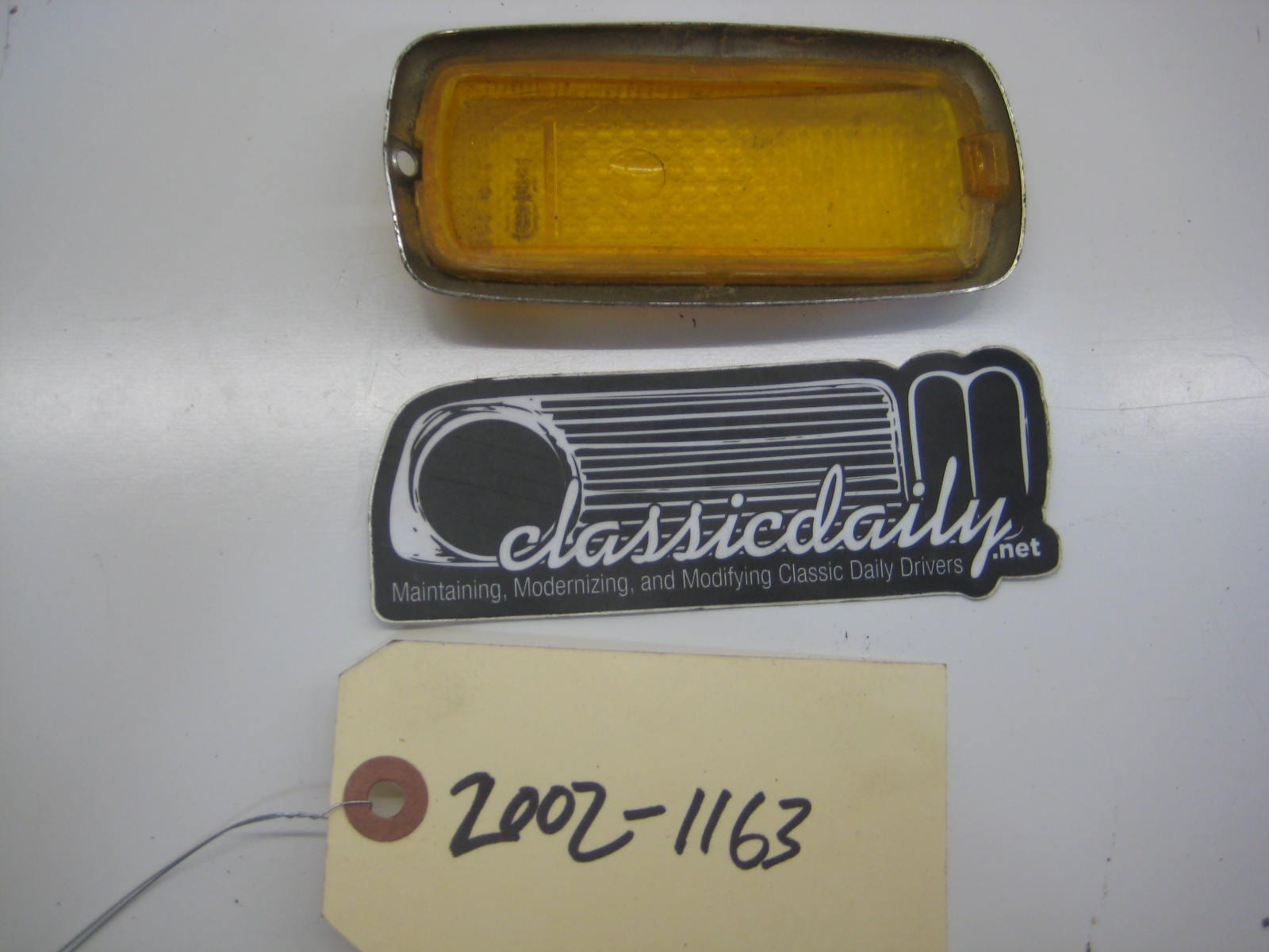 bmw 2002 2002tii e10 yellow side reflector