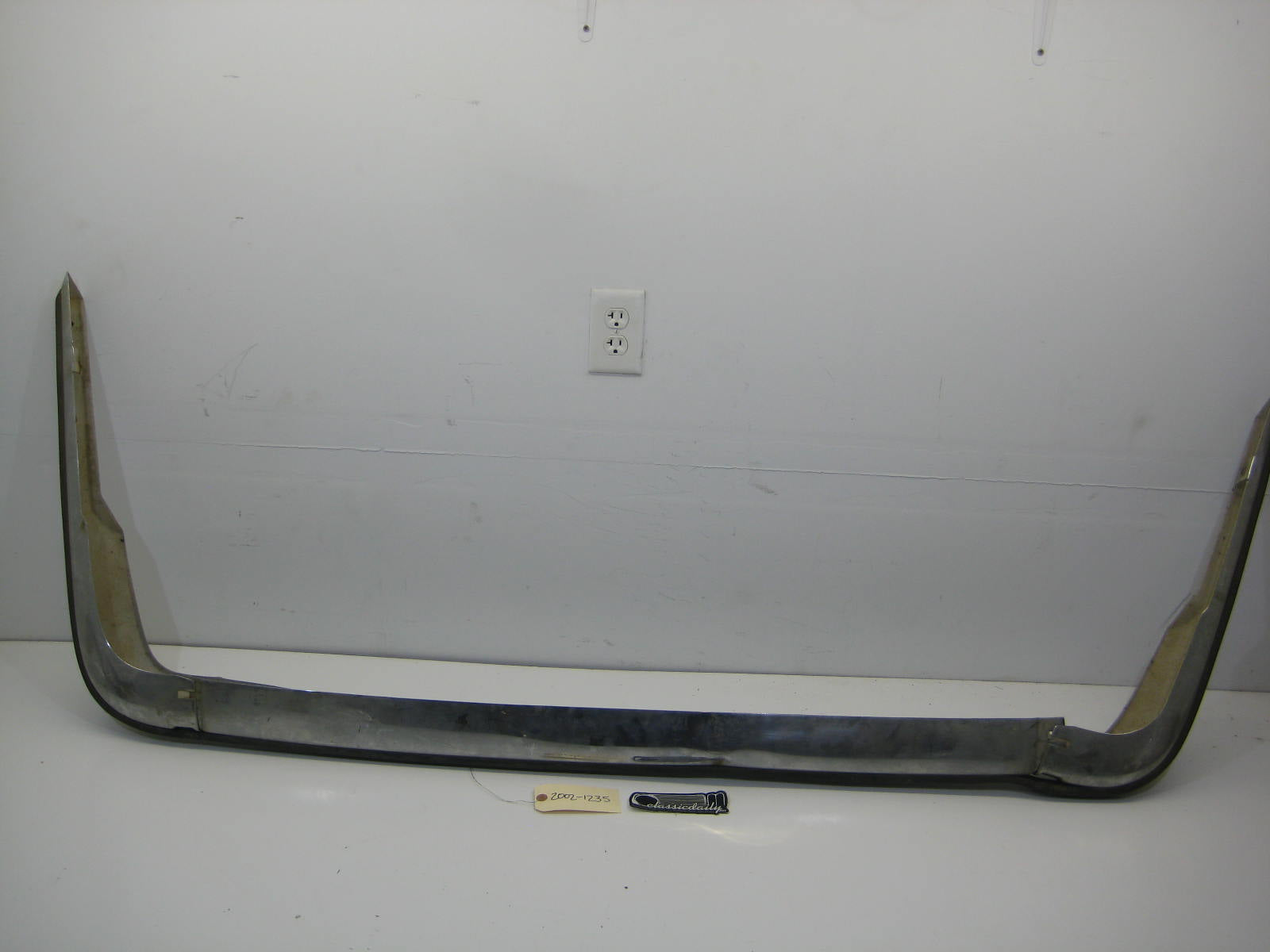 bmw 2002 2002tii e10 long end rear metal bumper