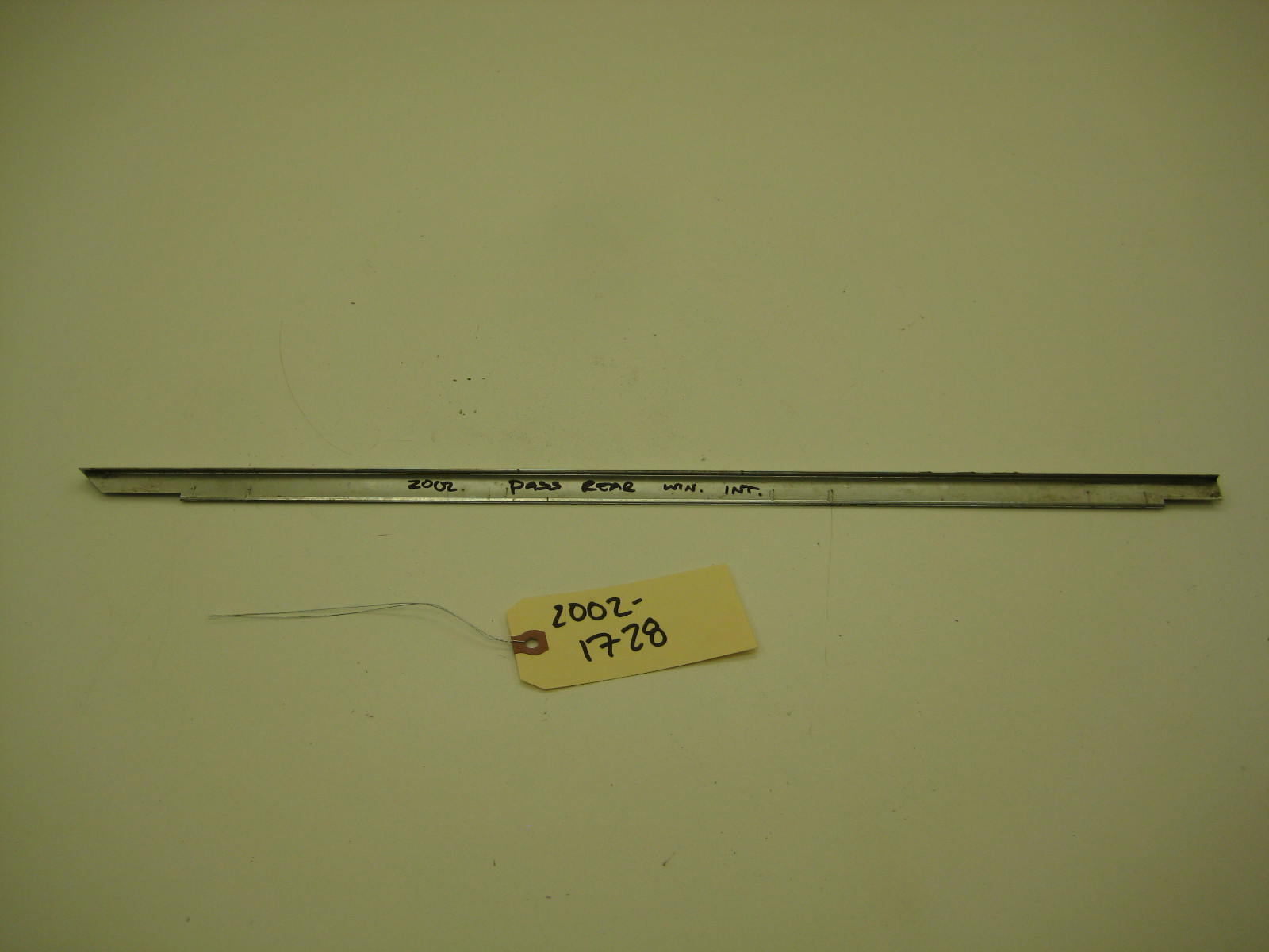 BMW 2002 E10 Passenger Rear Window Interior Chrome Trim