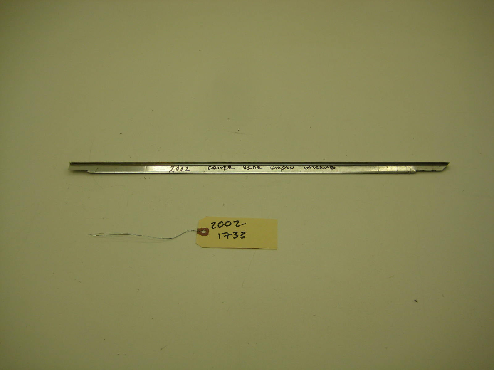 BMW 2002 E10 Driver Rear Window Interior Chrome Trim 2