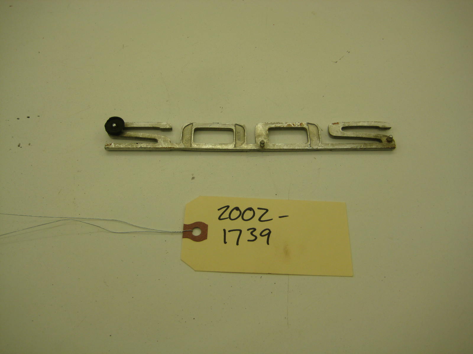BMW 2002 E10 Trunk Script Emblem