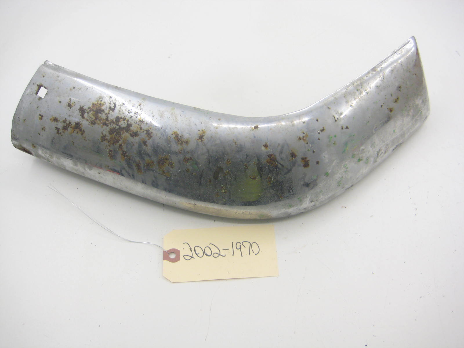 Passenger Right Side Front Bumper End