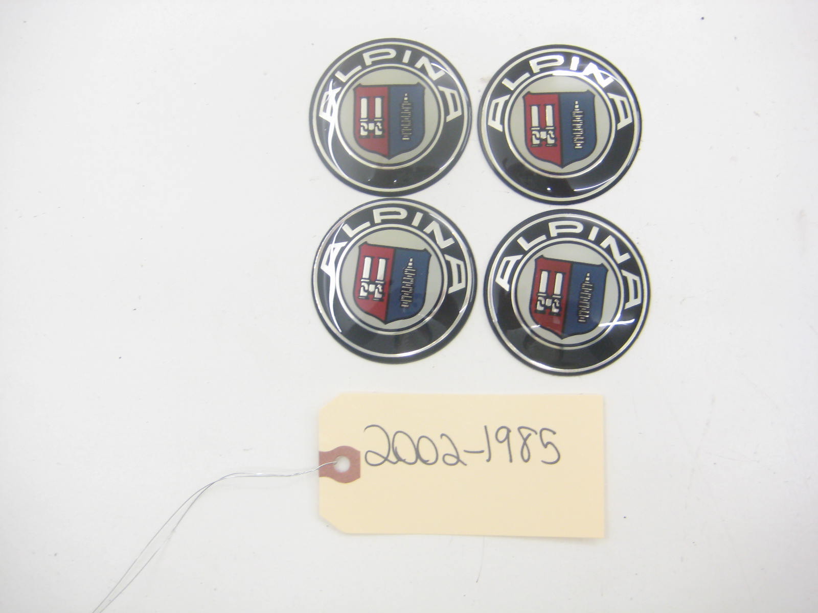 64mm Stick On Alpina Badges (4) - Classic Daily
