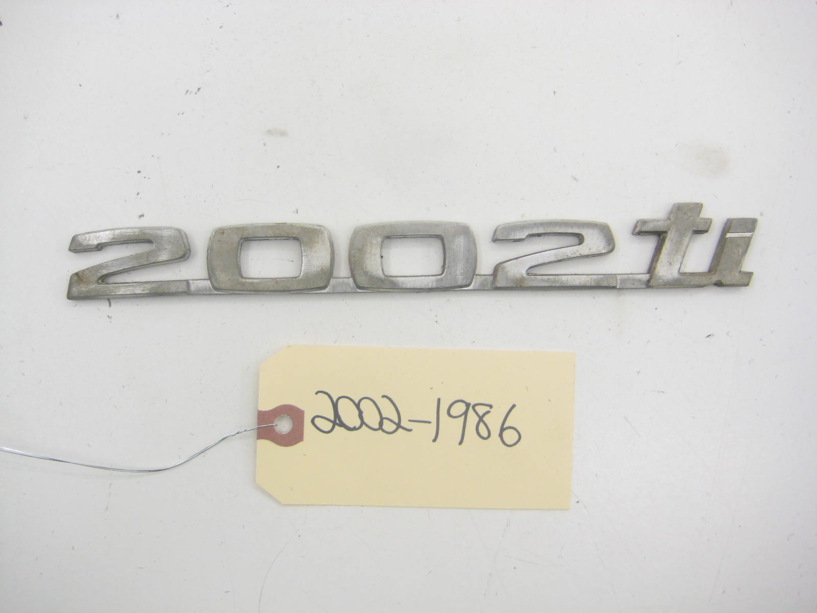 2002tii Trunk Badge