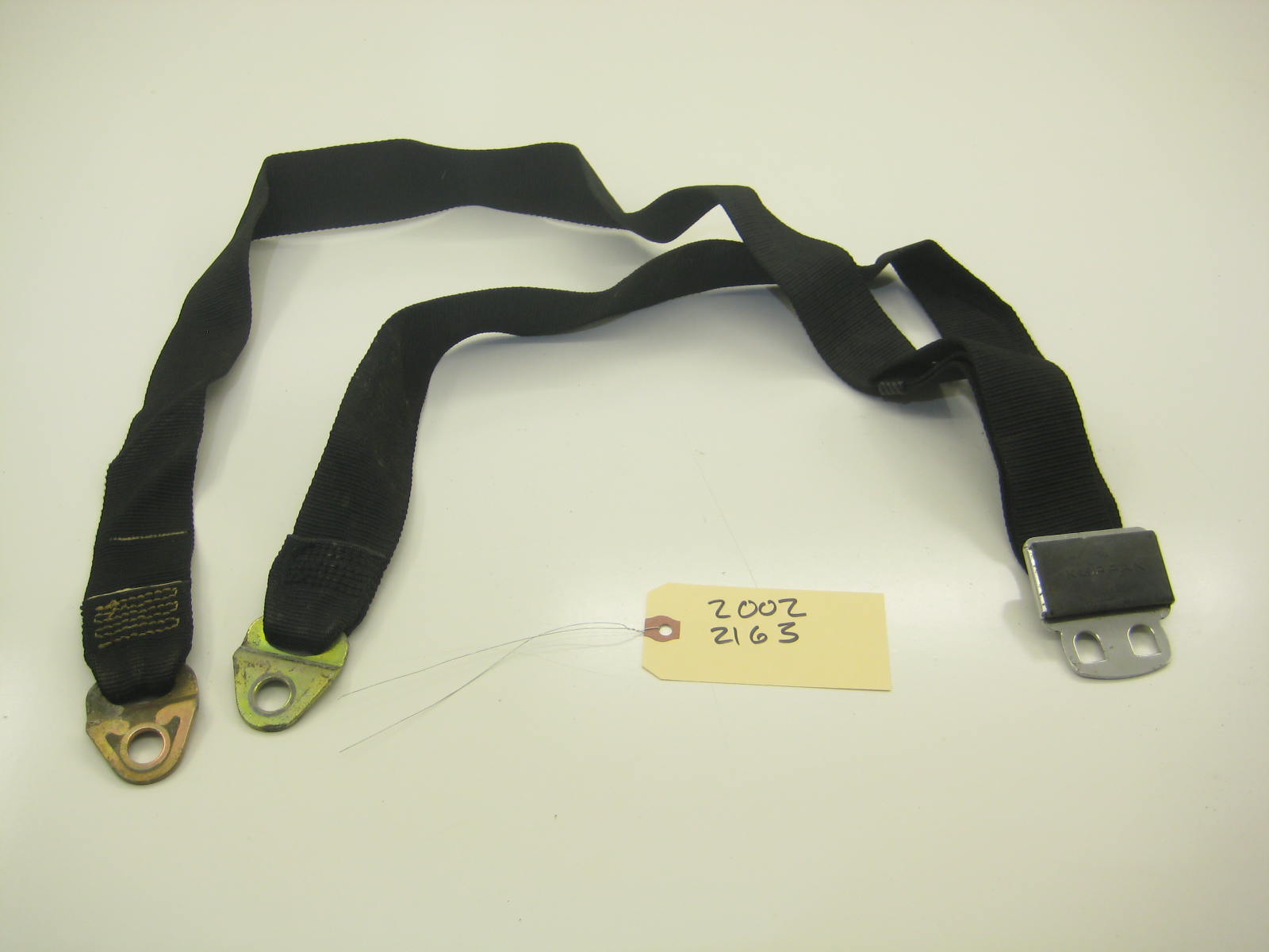 Early Front Seat Belt