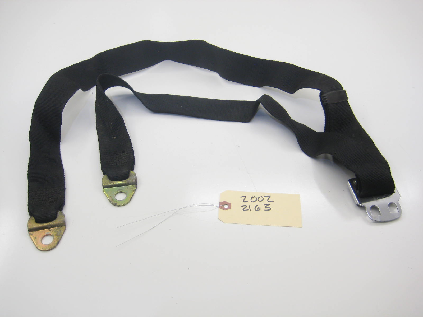Early Front Seat Belt