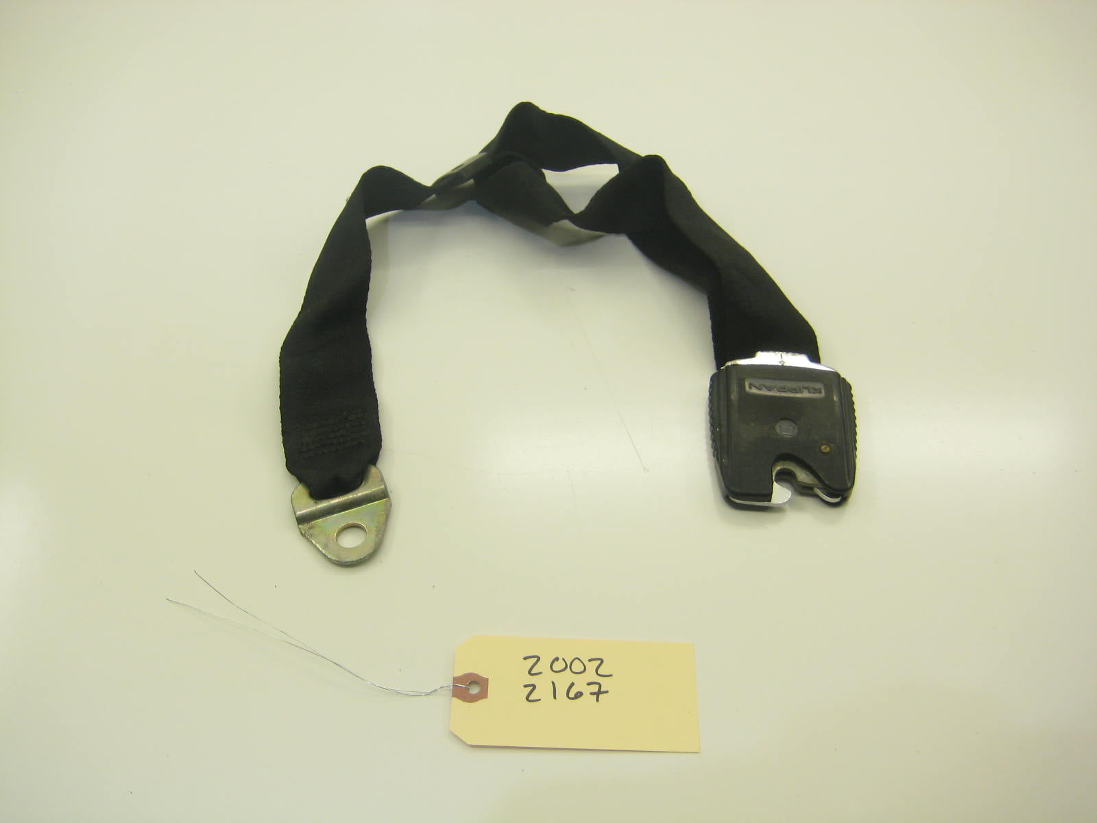Early Rear Seat Belt