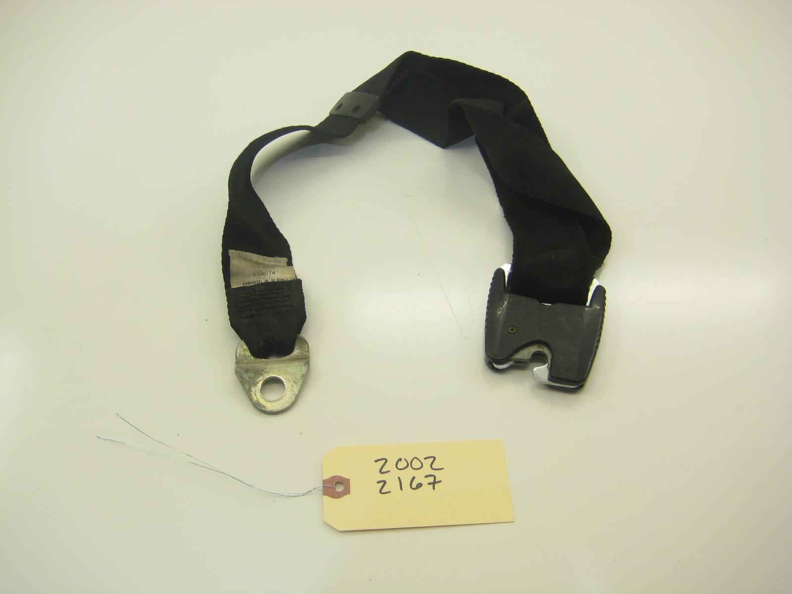 Early Rear Seat Belt