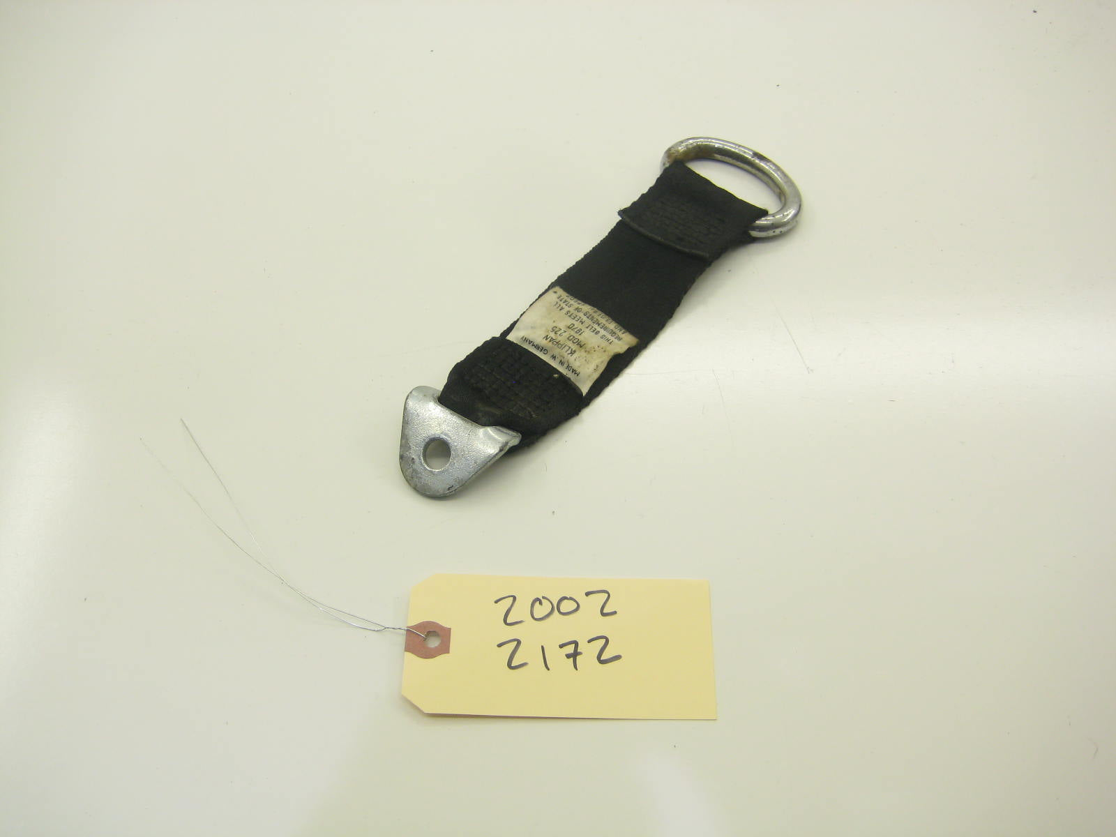 Early Rear Seat Belt Latch