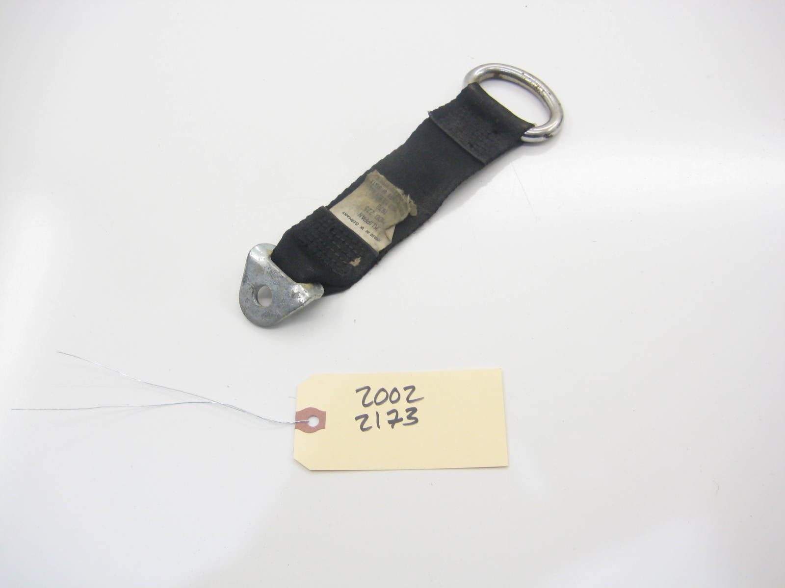 Early Rear Seat Belt Latch