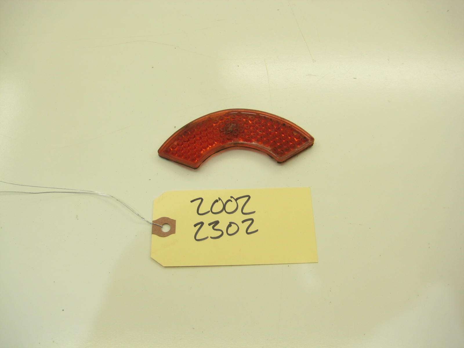 Roundie Tail Light Lens Red