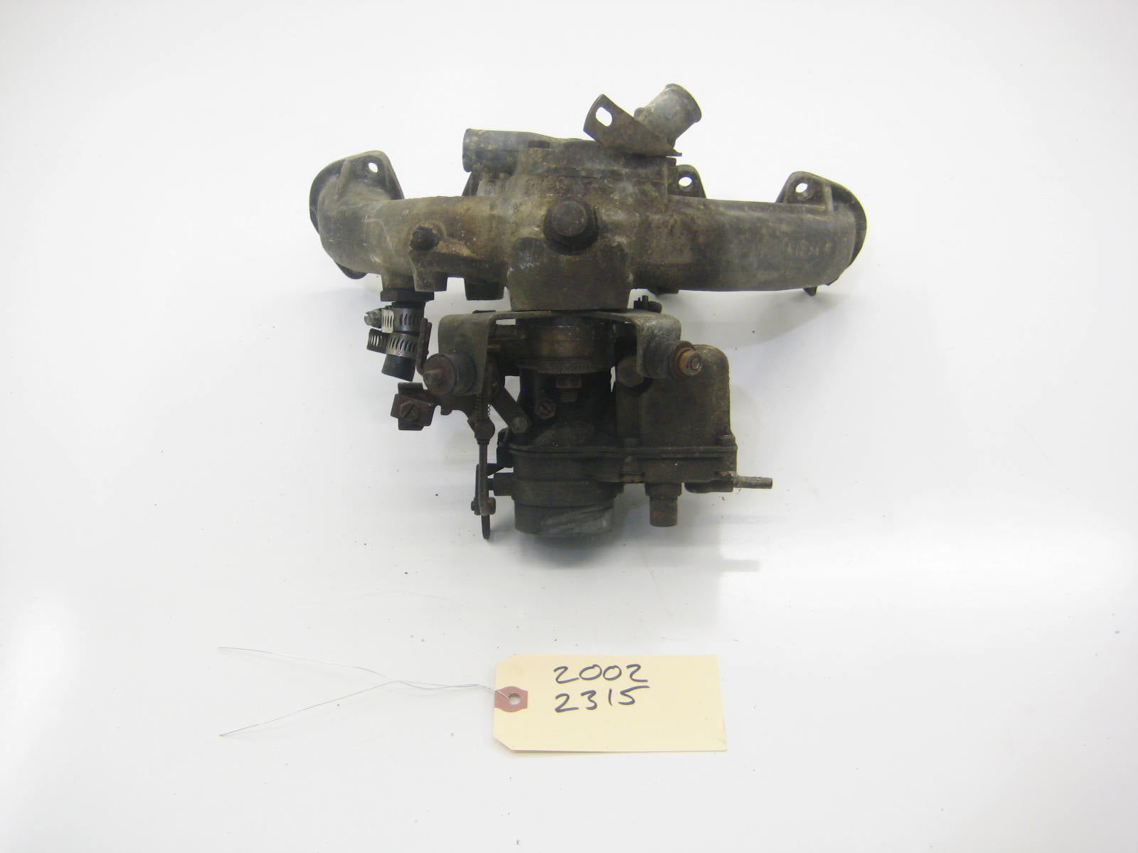 Single Barrel Carb And Intake Manifold