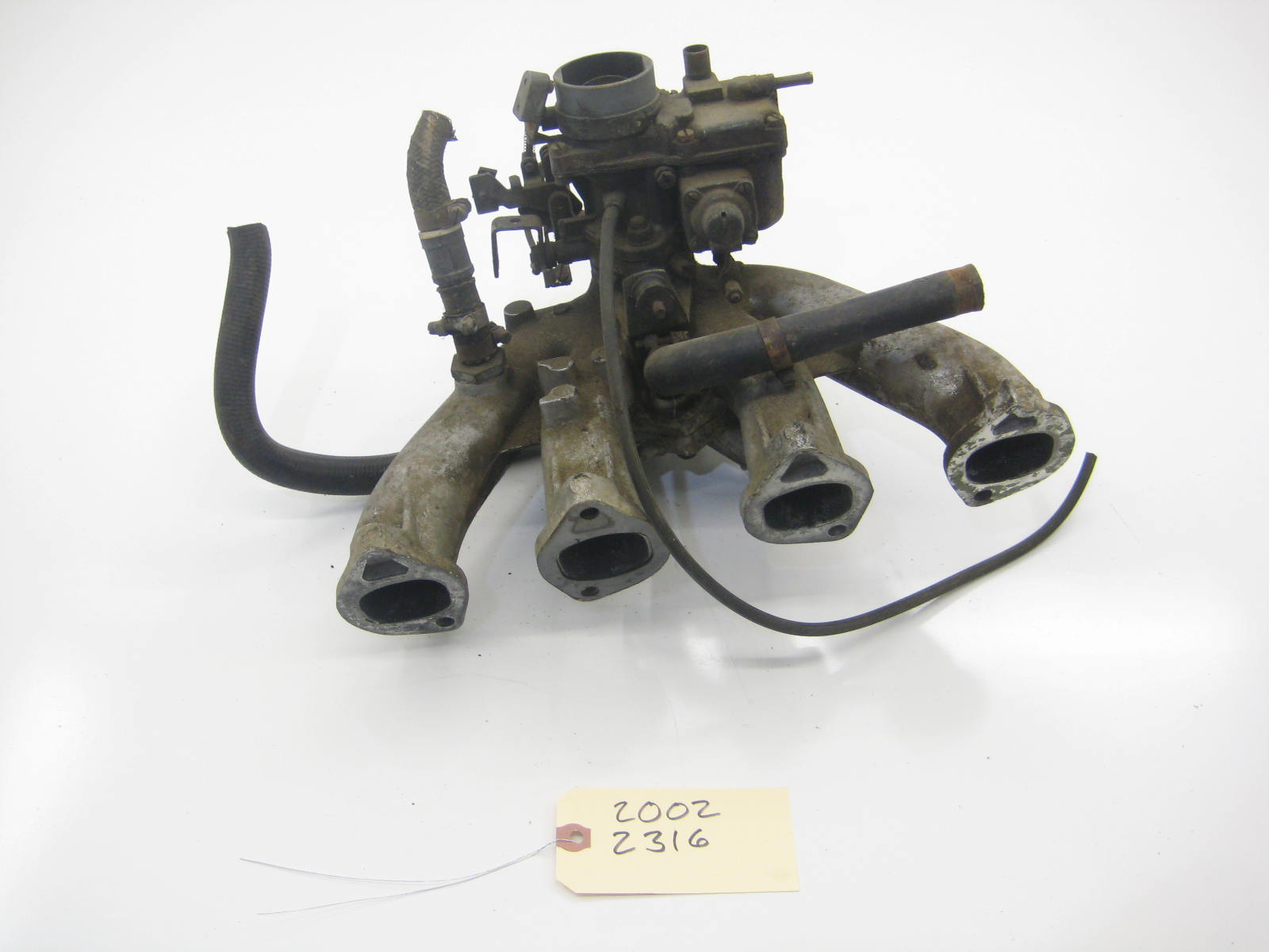 Single Barrel Carb And Intake Manifold