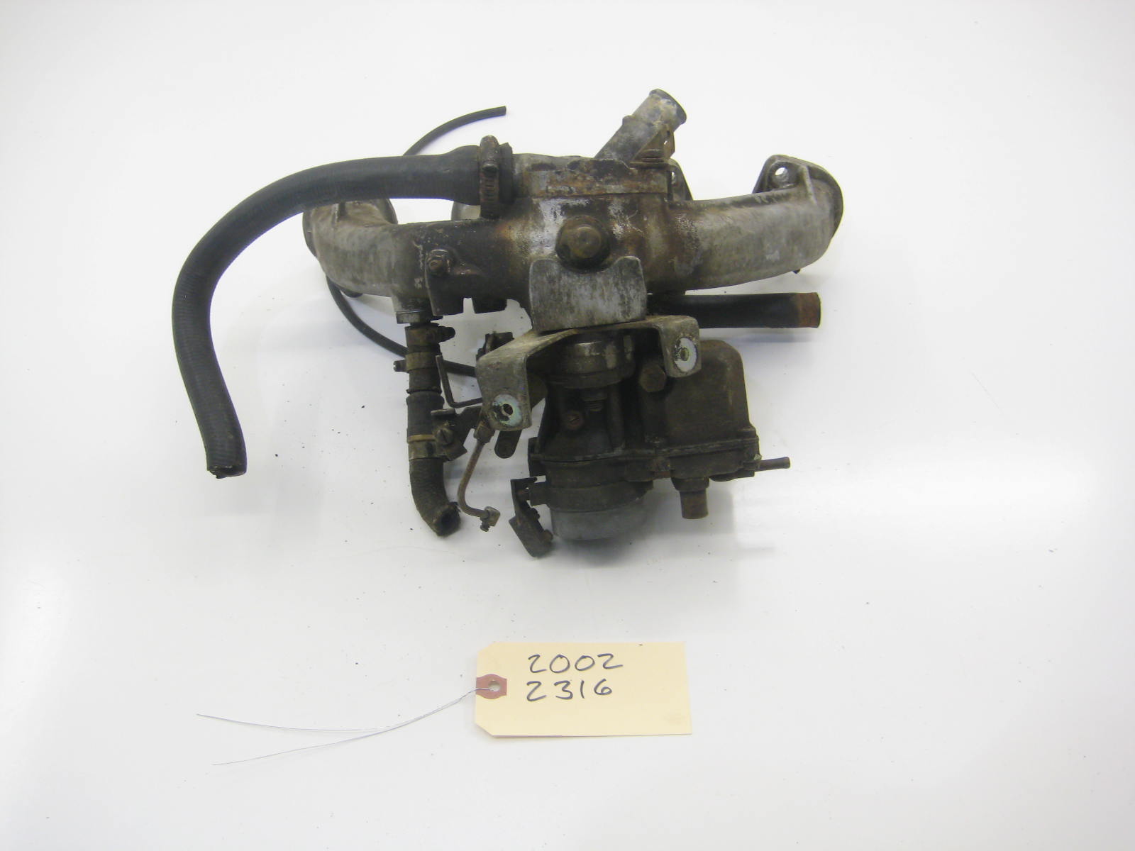 Single Barrel Carb And Intake Manifold