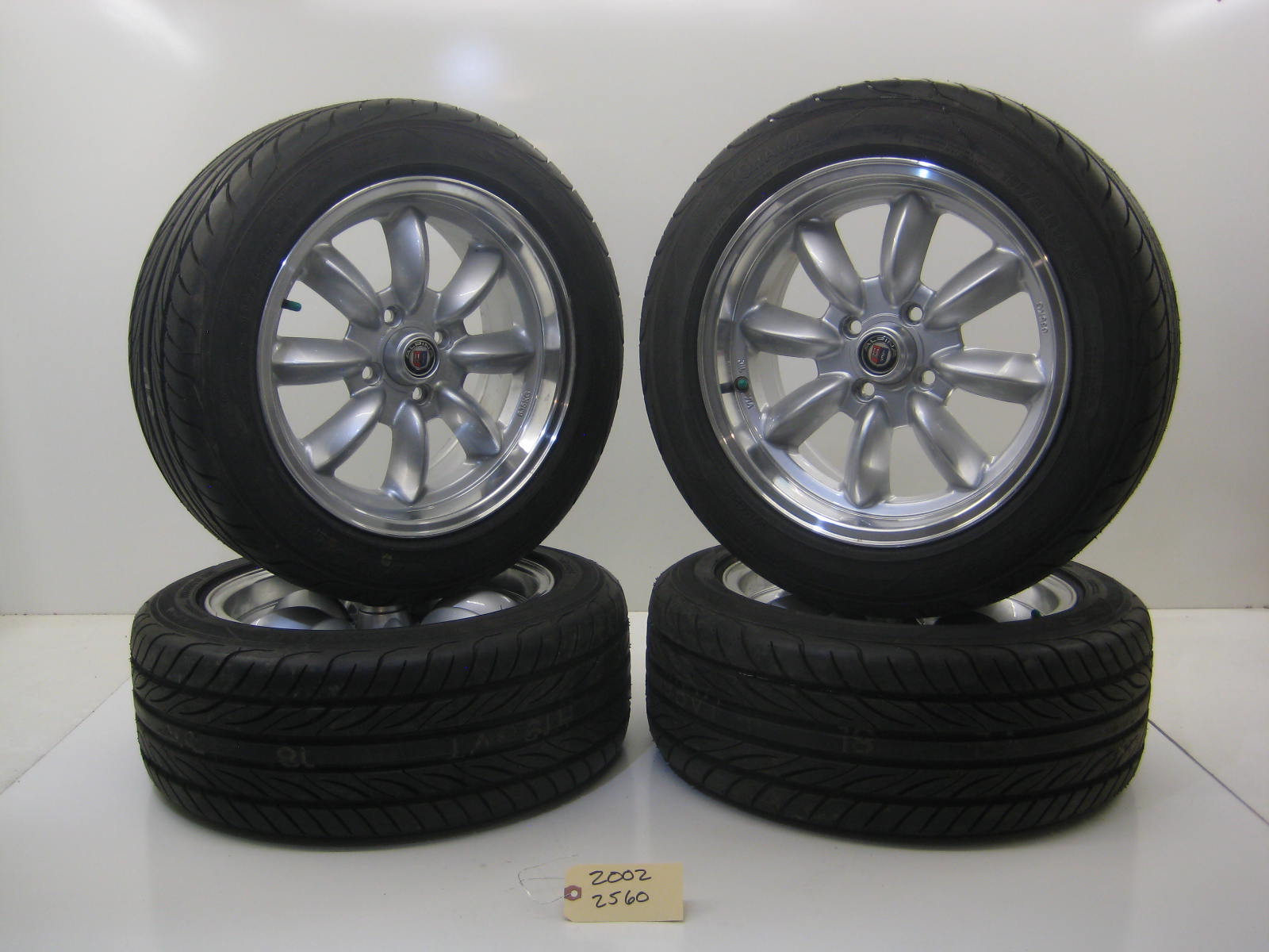 Rota RKR 4x100 Wheels With 195/55/15 Yokohama Tires