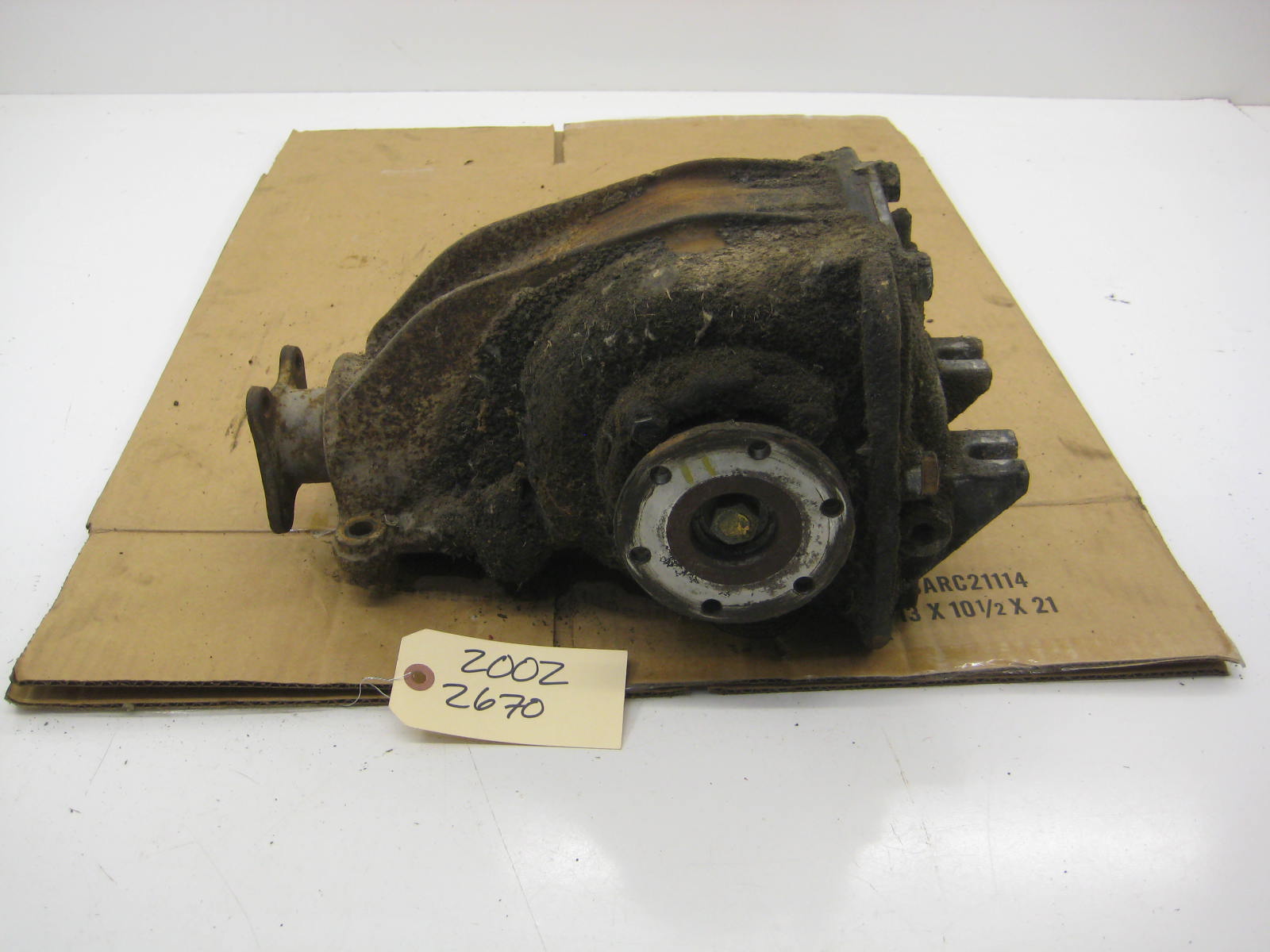 Small Case Open Differential With Cover 3.64