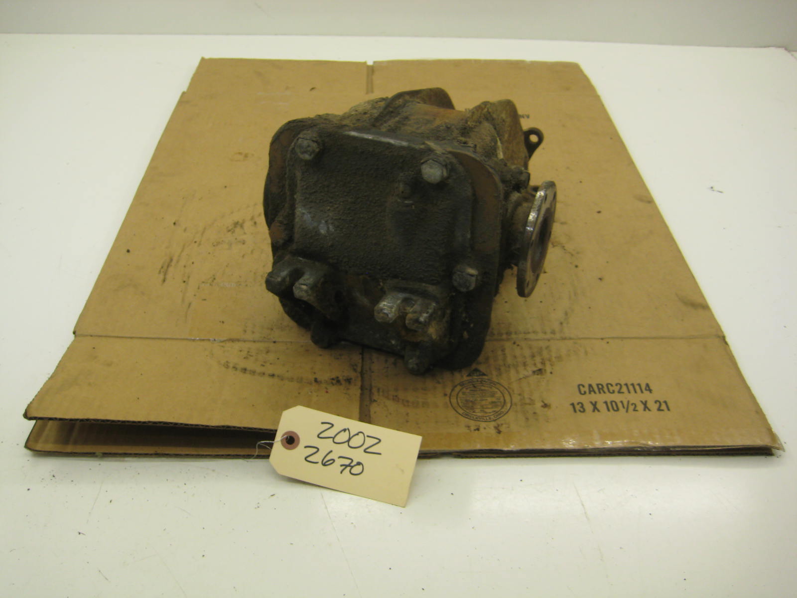Small Case Open Differential With Cover 3.64