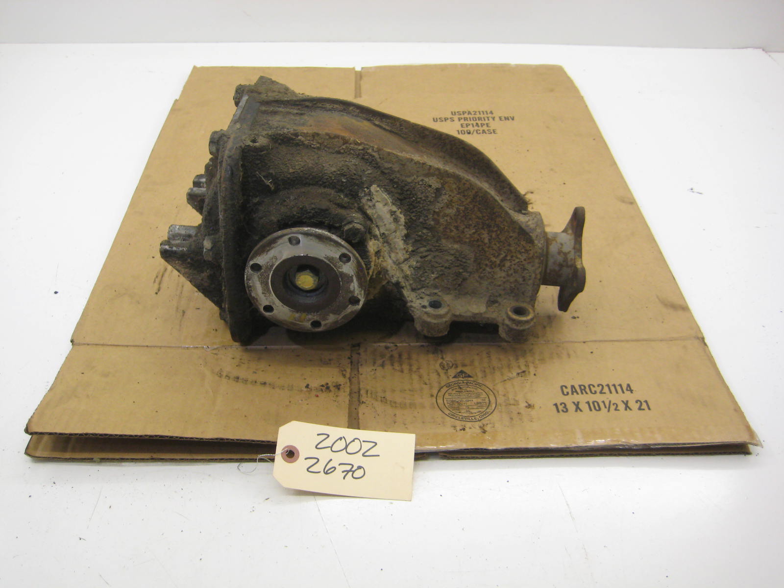 Small Case Open Differential With Cover 3.64