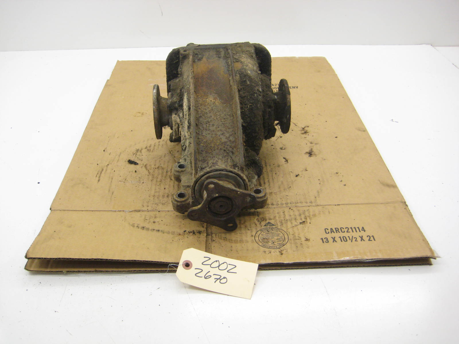Small Case Open Differential With Cover 3.64