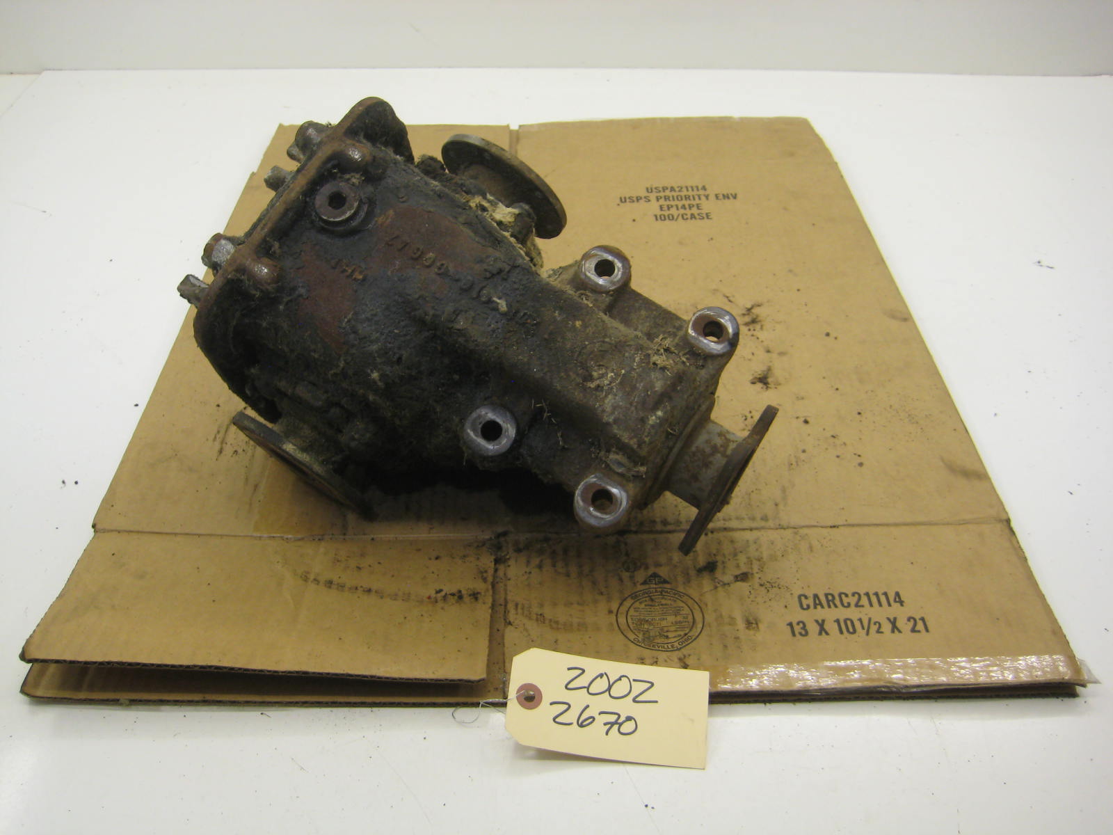 Small Case Open Differential With Cover 3.64